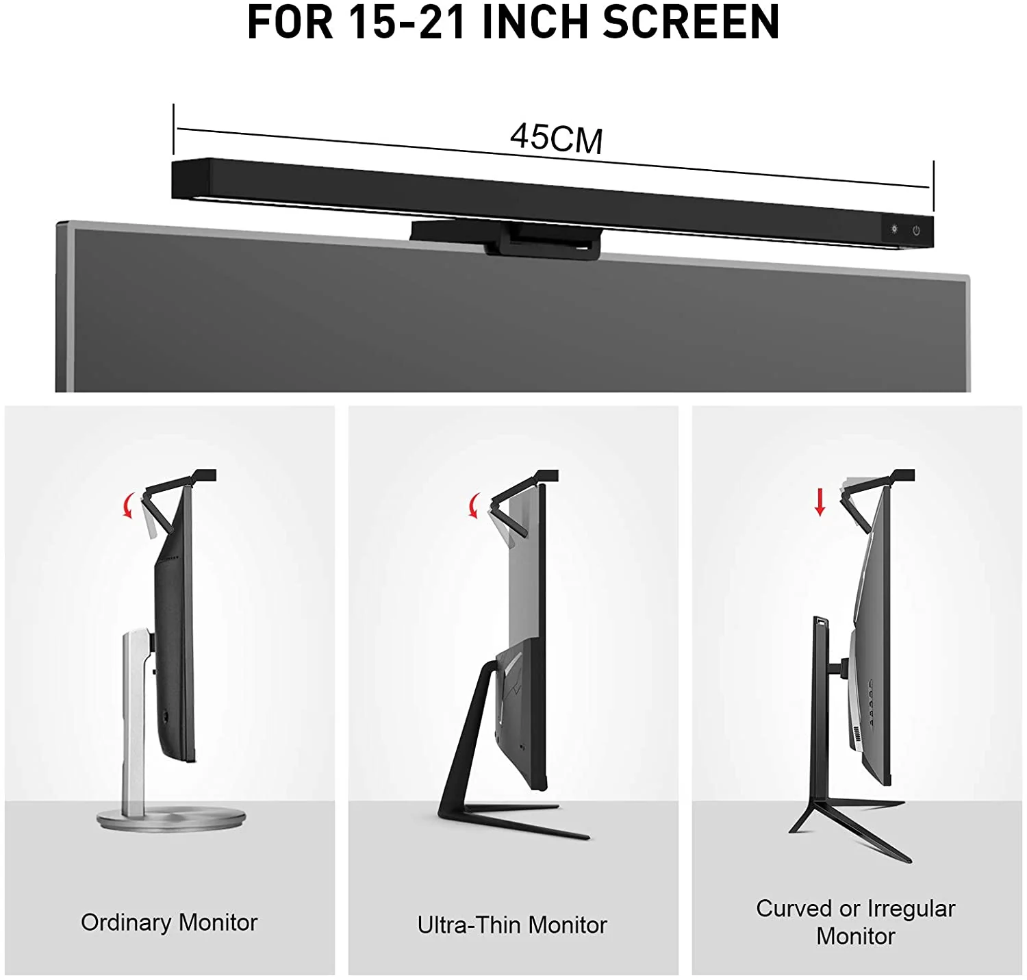 HAVIT D006 Computer Monitor Light with 3 Light Modes - Image 3