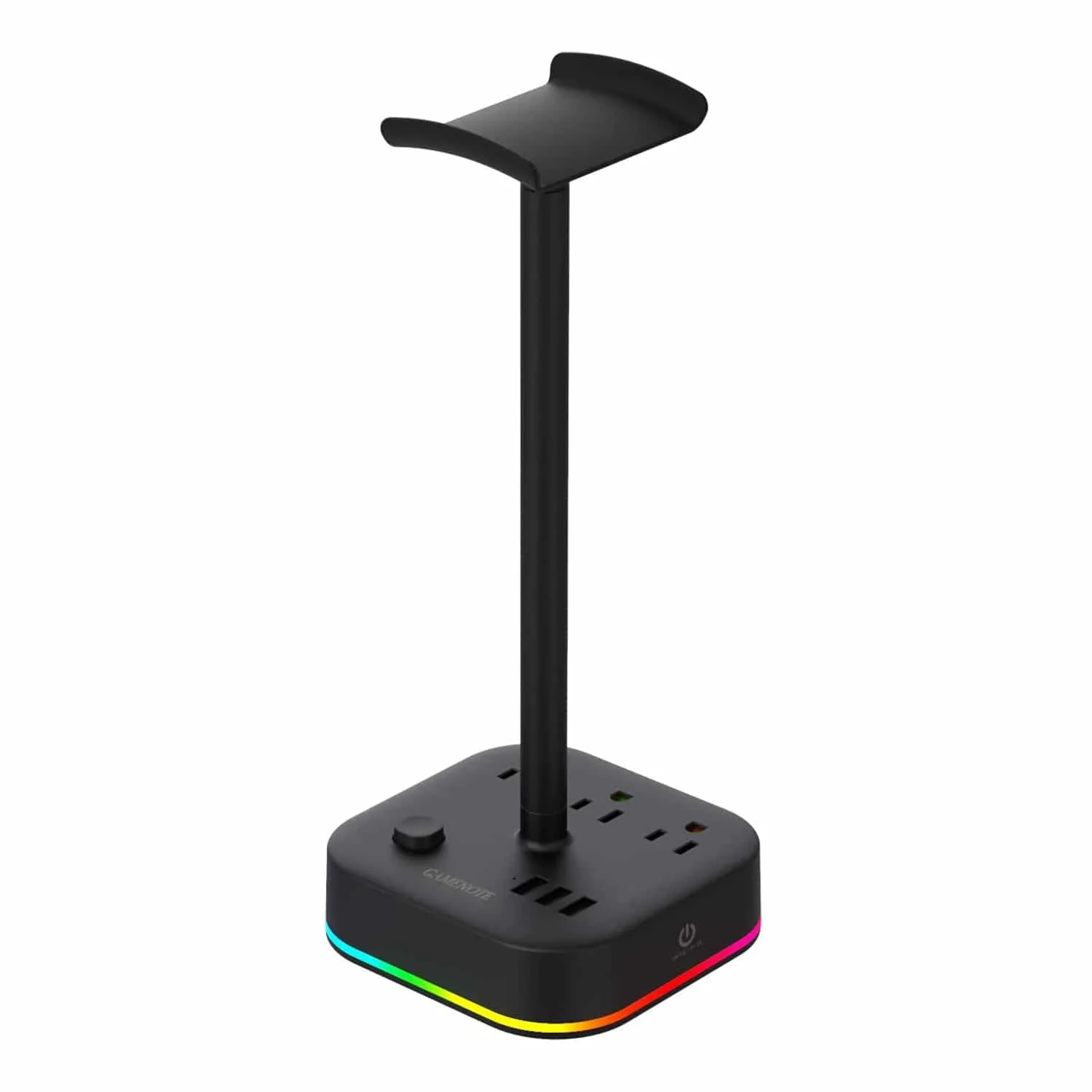 HAVIT DPM05 RGB Headset Stand with 3 USB Charging Ports & 3 Power Outlets 【US Only】 - Image 10