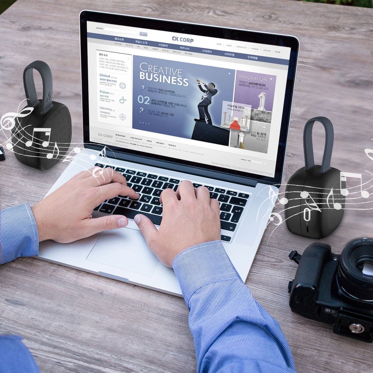 HAVIT E5 TWS Waterproof Bluetooth Speakers with IP7X, TWS, 4000mAh Power Bank - Image 4