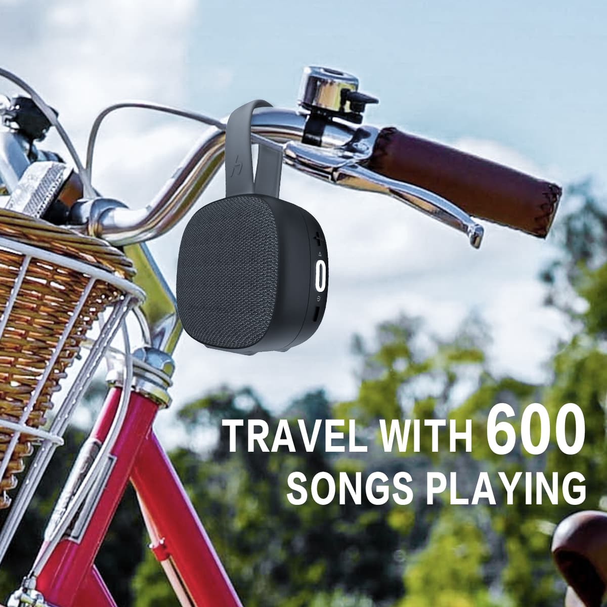 HAVIT E5 TWS Waterproof Bluetooth Speakers with IP7X, TWS, 4000mAh Power Bank - Image 9