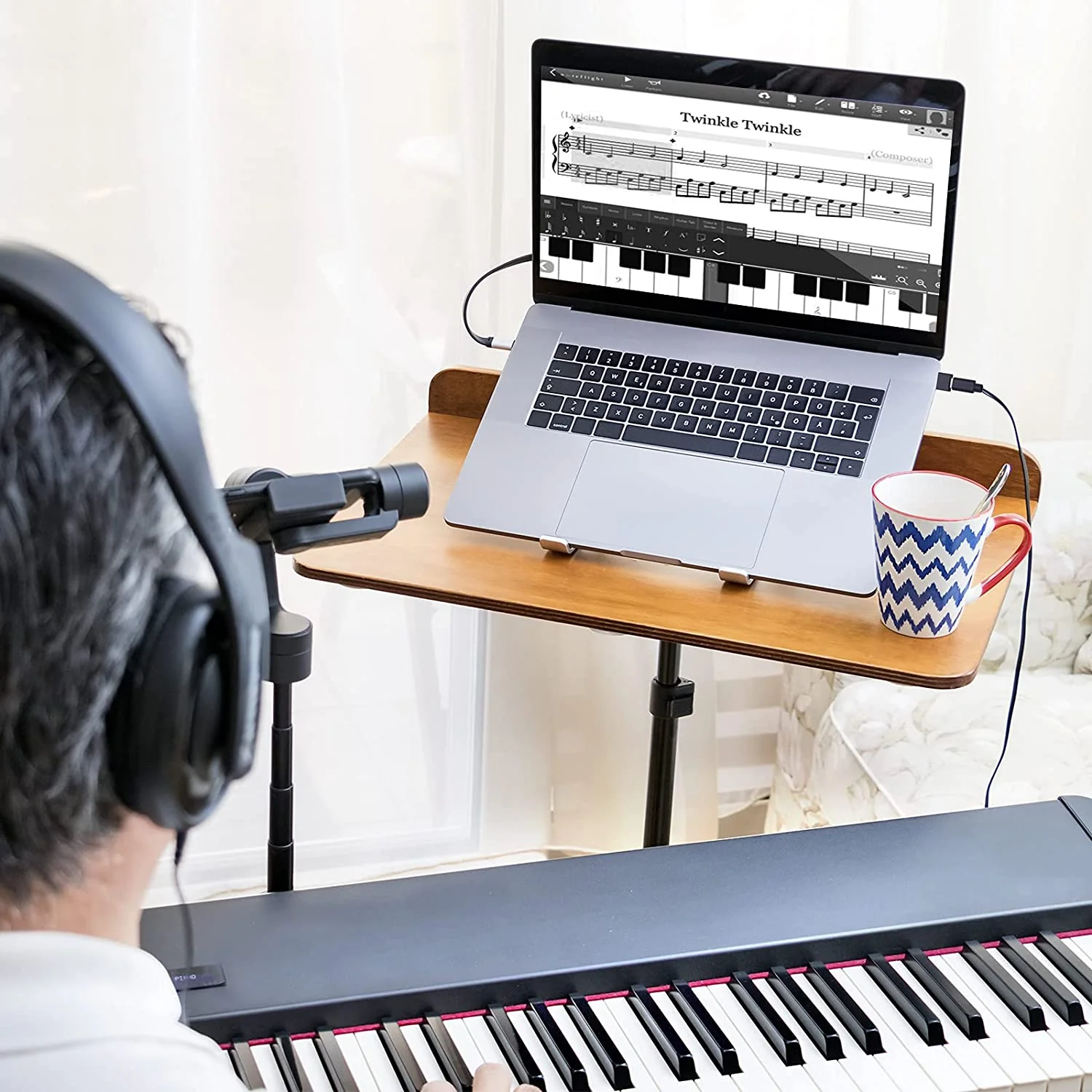 HAVIT EMD-62 5 Pin MIDI in-Out Cable with Type-C to USB Adapter - Image 8
