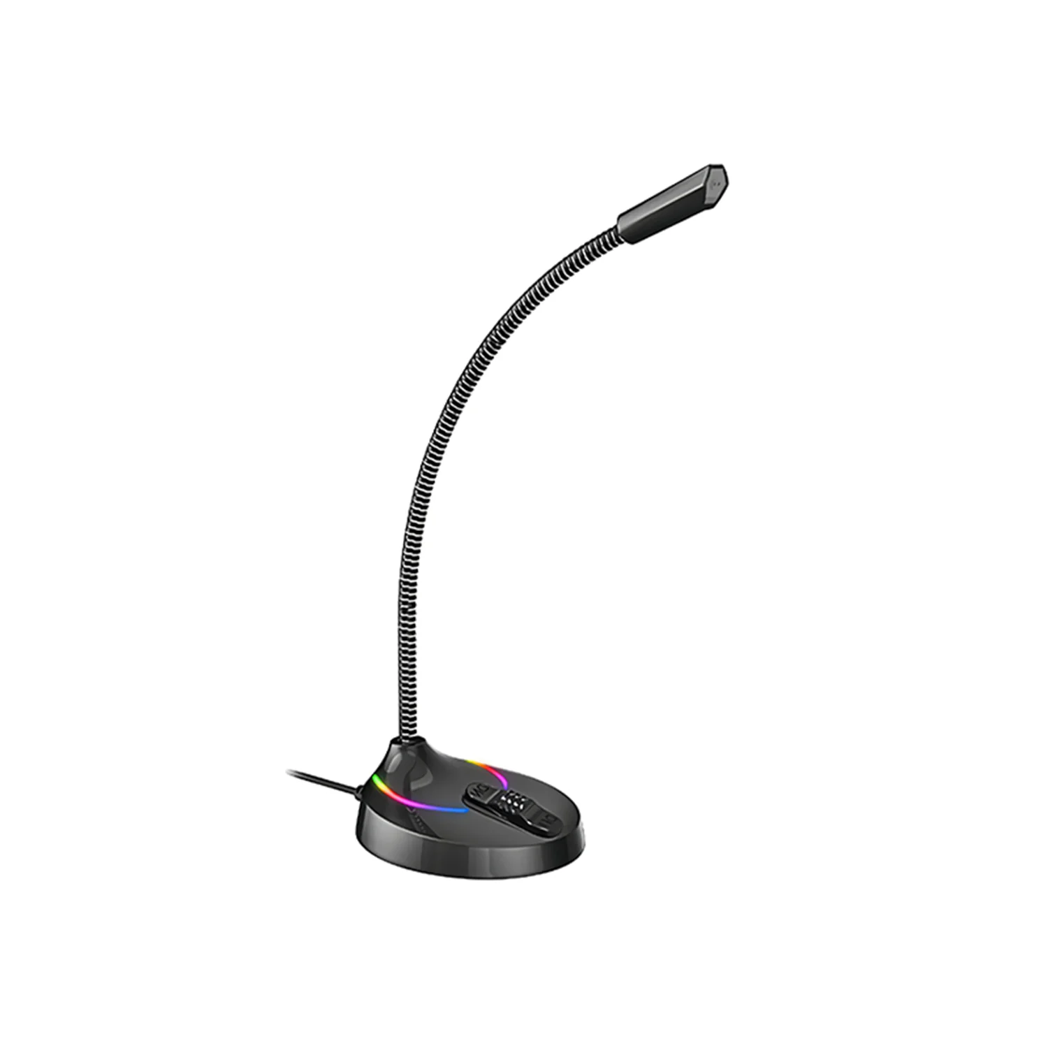 HAVIT GK55 USB Gaming Microphone with Mute Button & LED Light for Computer, PC, Laptop, Mac - Image 2