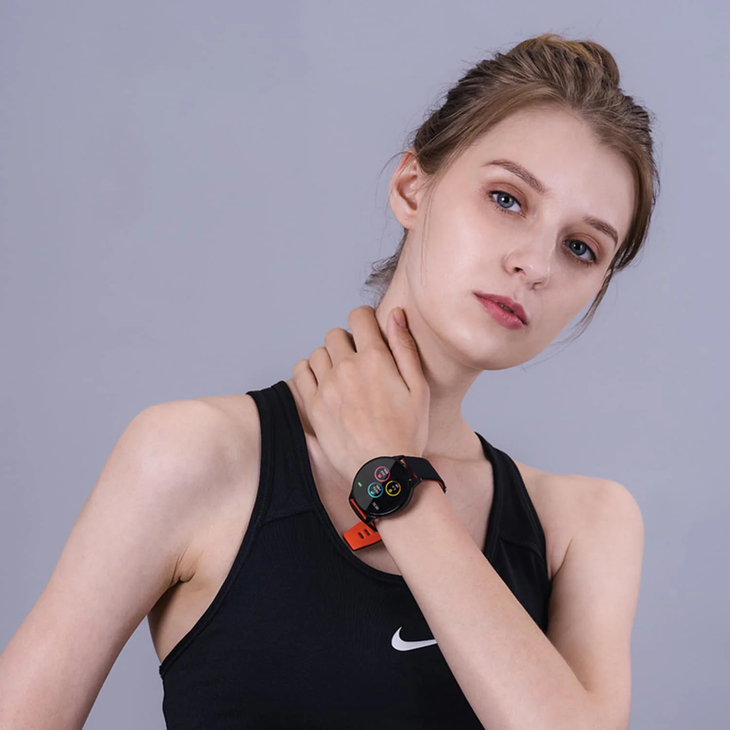 HAVIT H1113A Smart Watch, Magnetic Suction Charging, 1.3" Touch Screen, IP67 Water Resistant - Image 4