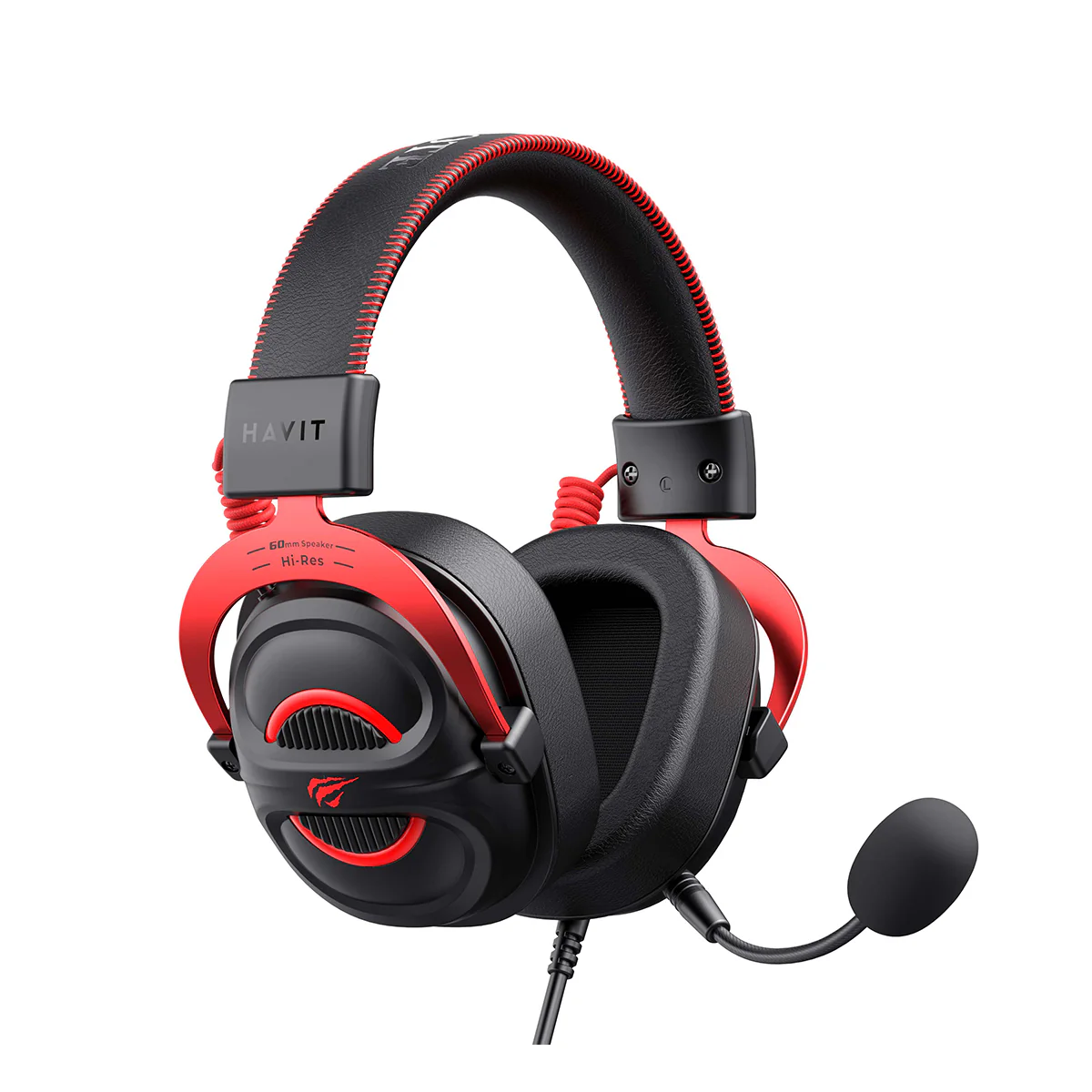 H2002E Pro High Magnetic 60mm Speaker Wired Gaming Headphones - Image 4