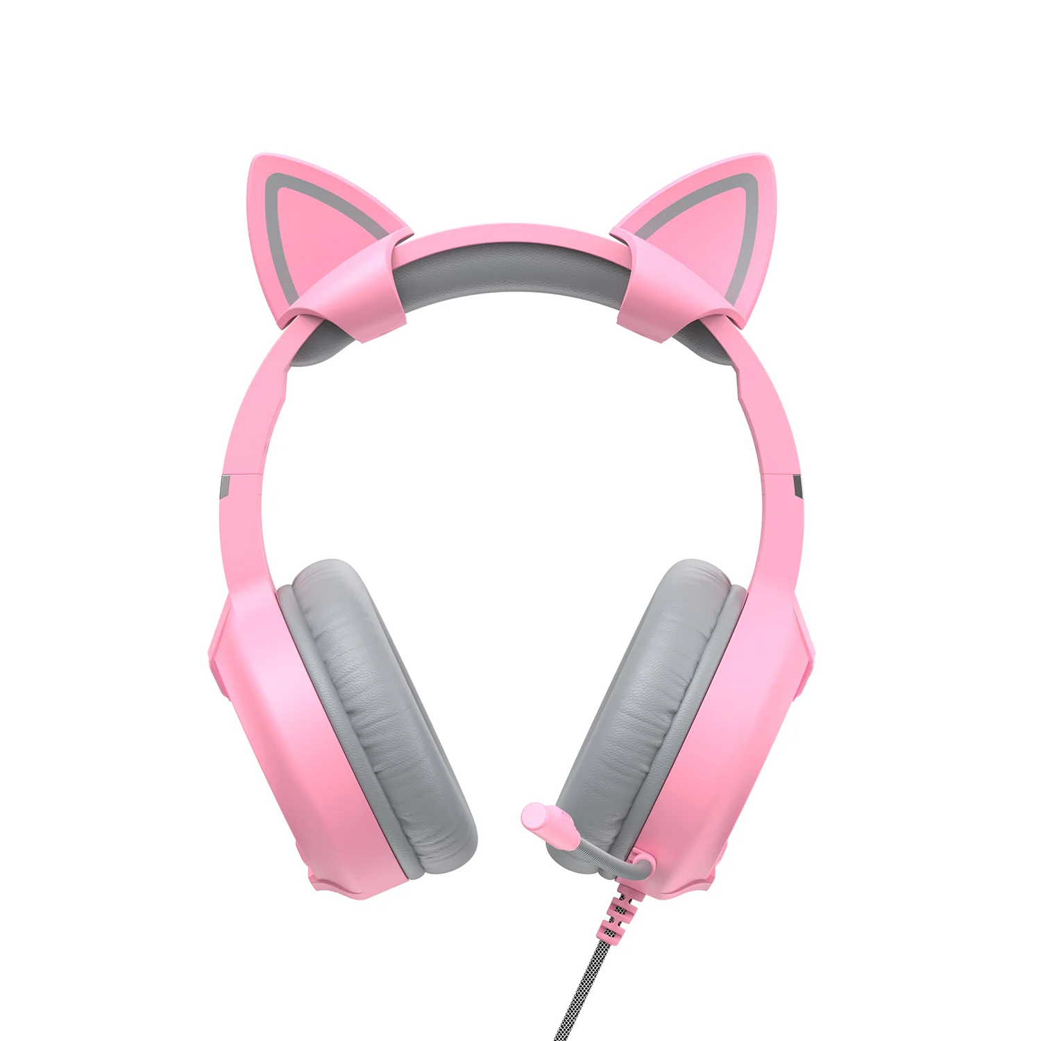 HAVIT H2233D RGB Cat Ear Headphones Gaming Headset with Volume Control & Microphone Mute Button - Image 5