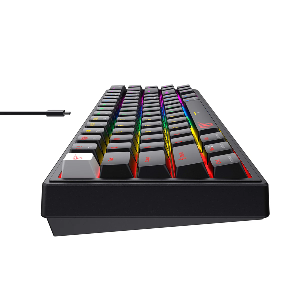 HAVIT KB874L 75% Compact Blended Light Mechanical Keyboard - Image 5