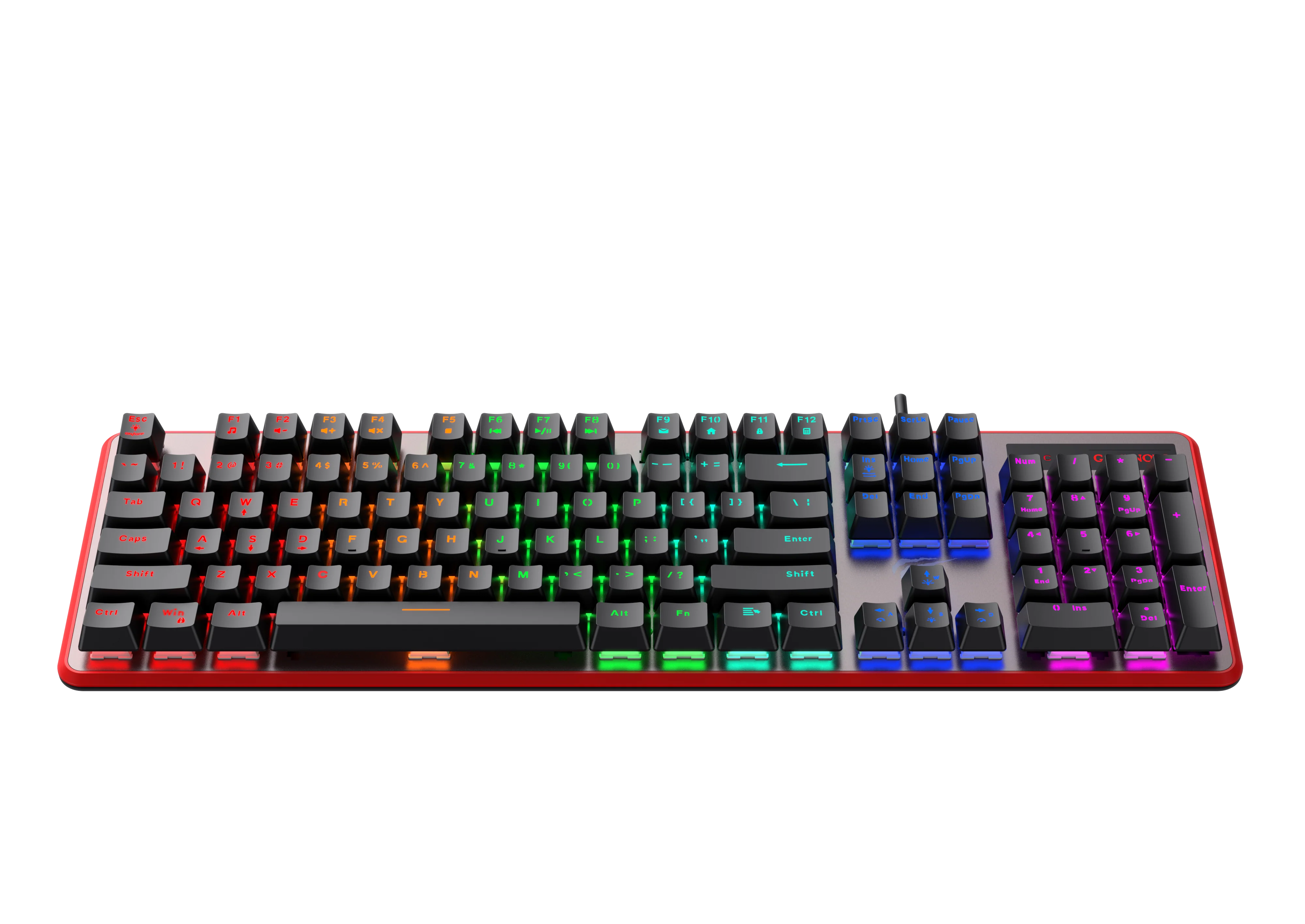 Gamenote KB870L RGB Gaming Mechanical Keyboard - Image 3