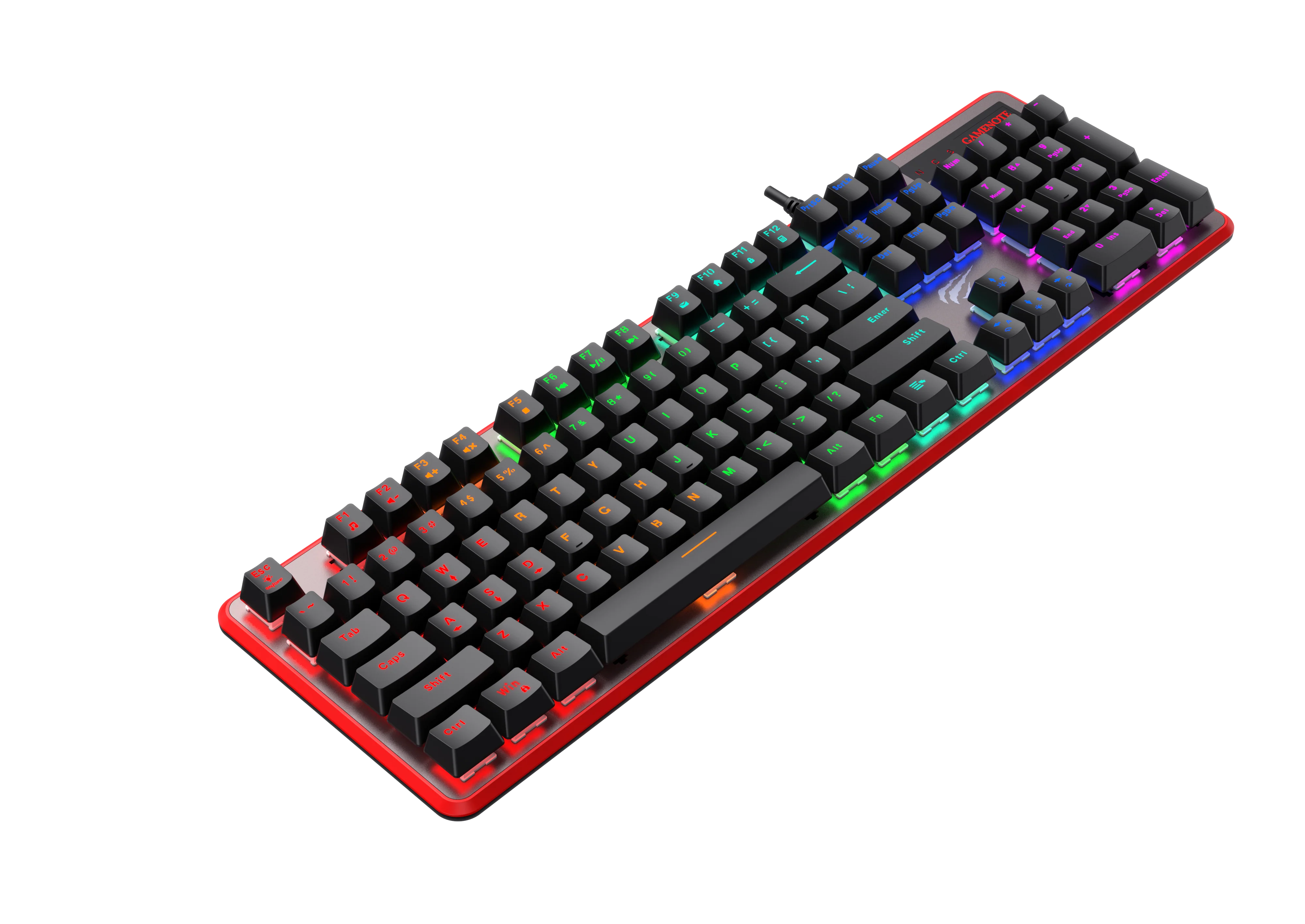 Gamenote KB870L RGB Gaming Mechanical Keyboard - Image 4
