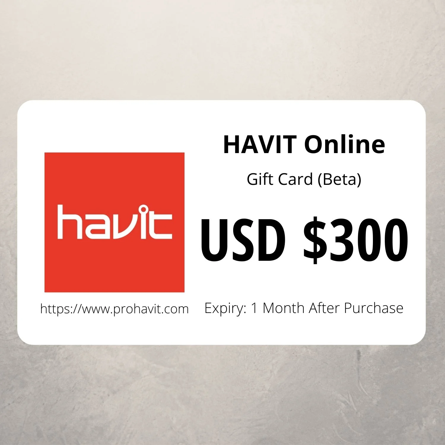 HAVIT Online Digital Gift Card (Beta) - Image 4