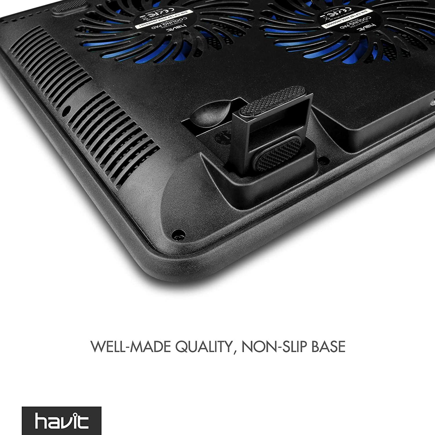 HAVIT HV-F2056 15.6"-17" Laptop Cooler Cooling Pad - Portable USB Powered (3 Fans) - Image 28