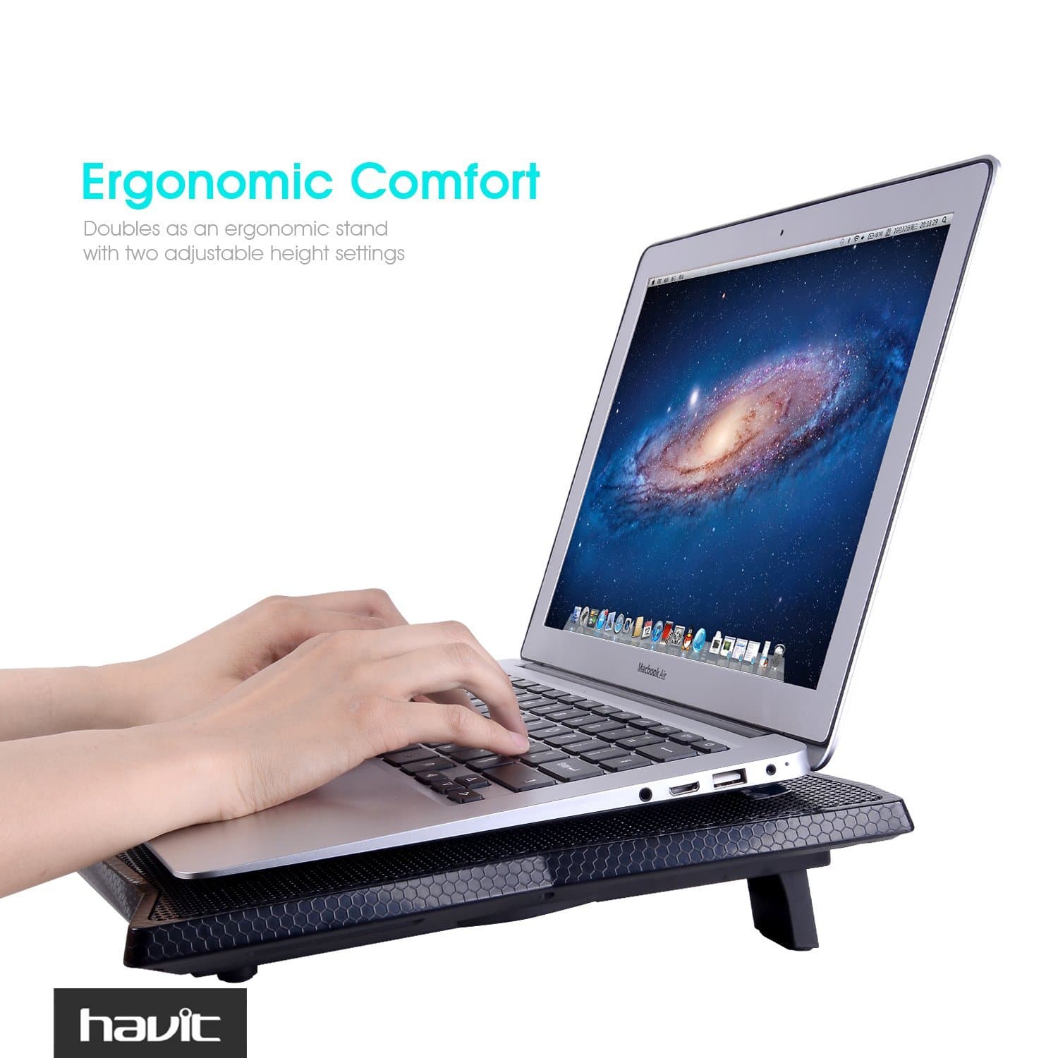 HAVIT HV-F2063A Laptop Cooling Pad for 14-17 Inch Laptops - Image 4