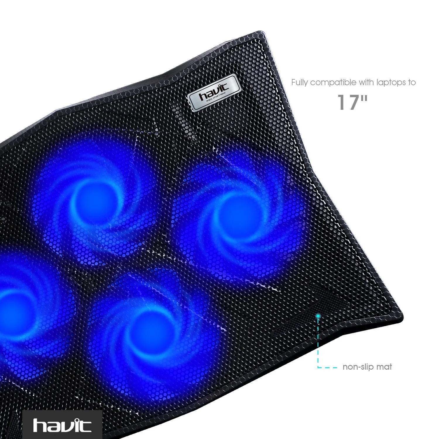 HAVIT HV-F2063A Laptop Cooling Pad for 14-17 Inch Laptops - Image 6