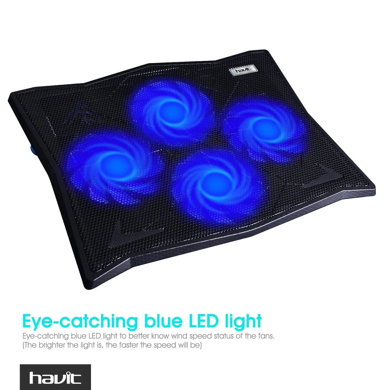 HAVIT HV-F2063A Laptop Cooling Pad for 14-17 Inch Laptops - Image 7
