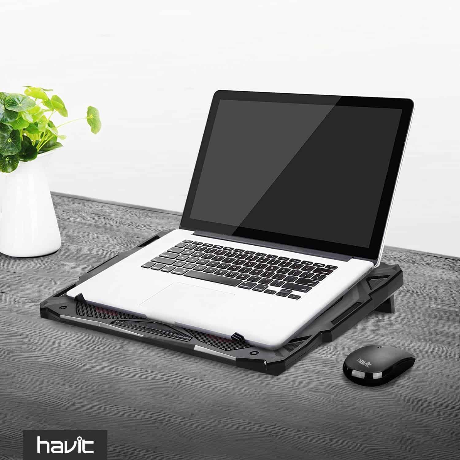 HAVIT HV-F2068 5-Fan Laptop Cooler for 14-17 Inch Laptops - Image 17