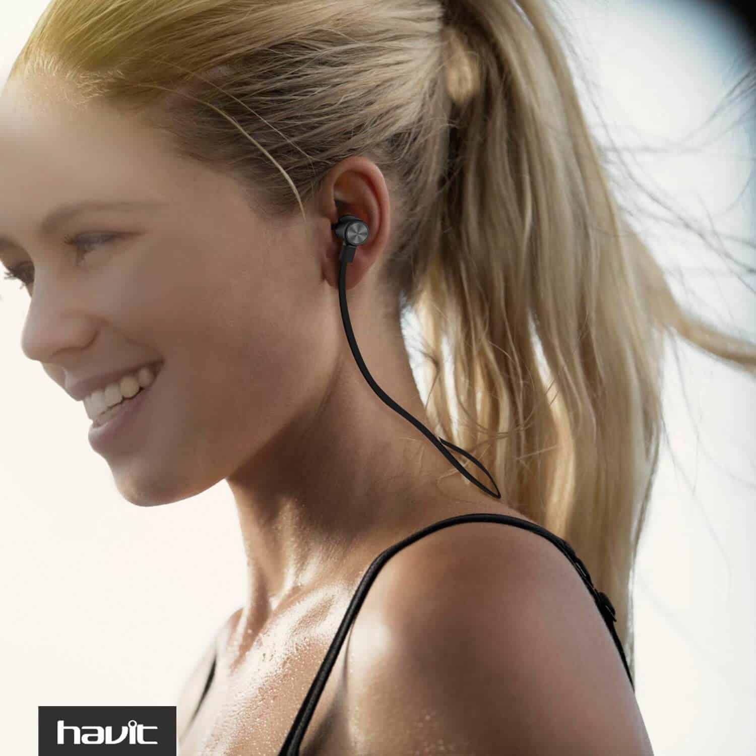 HAVIT HV-H927BT Wireless Bluetooth 4.1 In-Ear Sports Earbuds - Image 5
