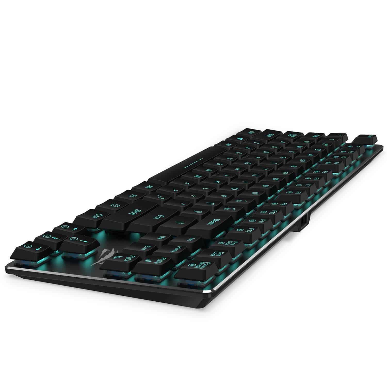 HAVIT HV-KB390L Low Profile Mechanical Keyboard, 87-Key, Programmable, LED, Kailh PG1350 - Image 11