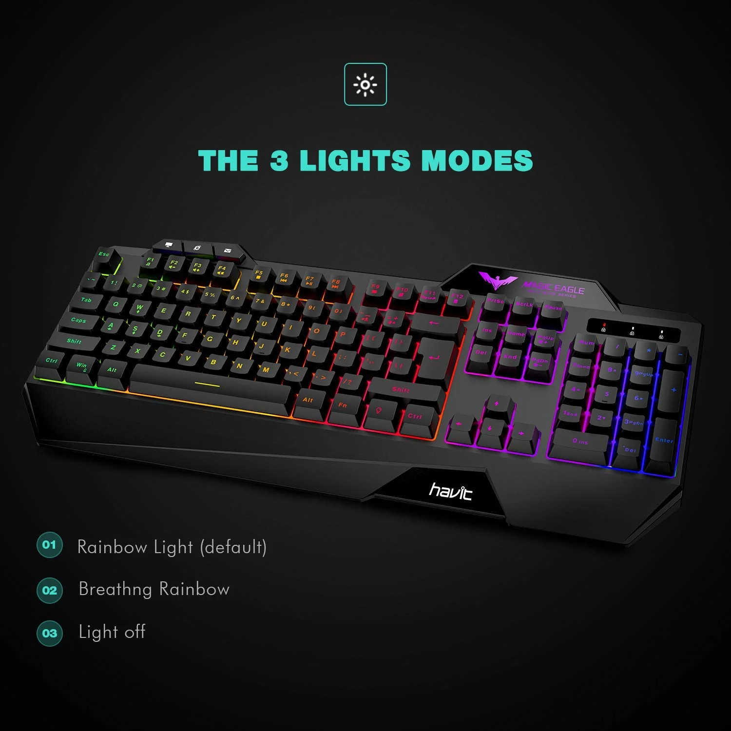 HAVIT HV-KB391L Gaming Keyboard - Image 5