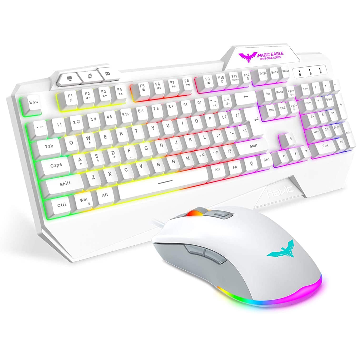 HAVIT HV-KB558CM Gaming Keyboard and Mouse Combo (Rainbow Backlit) - Image 12