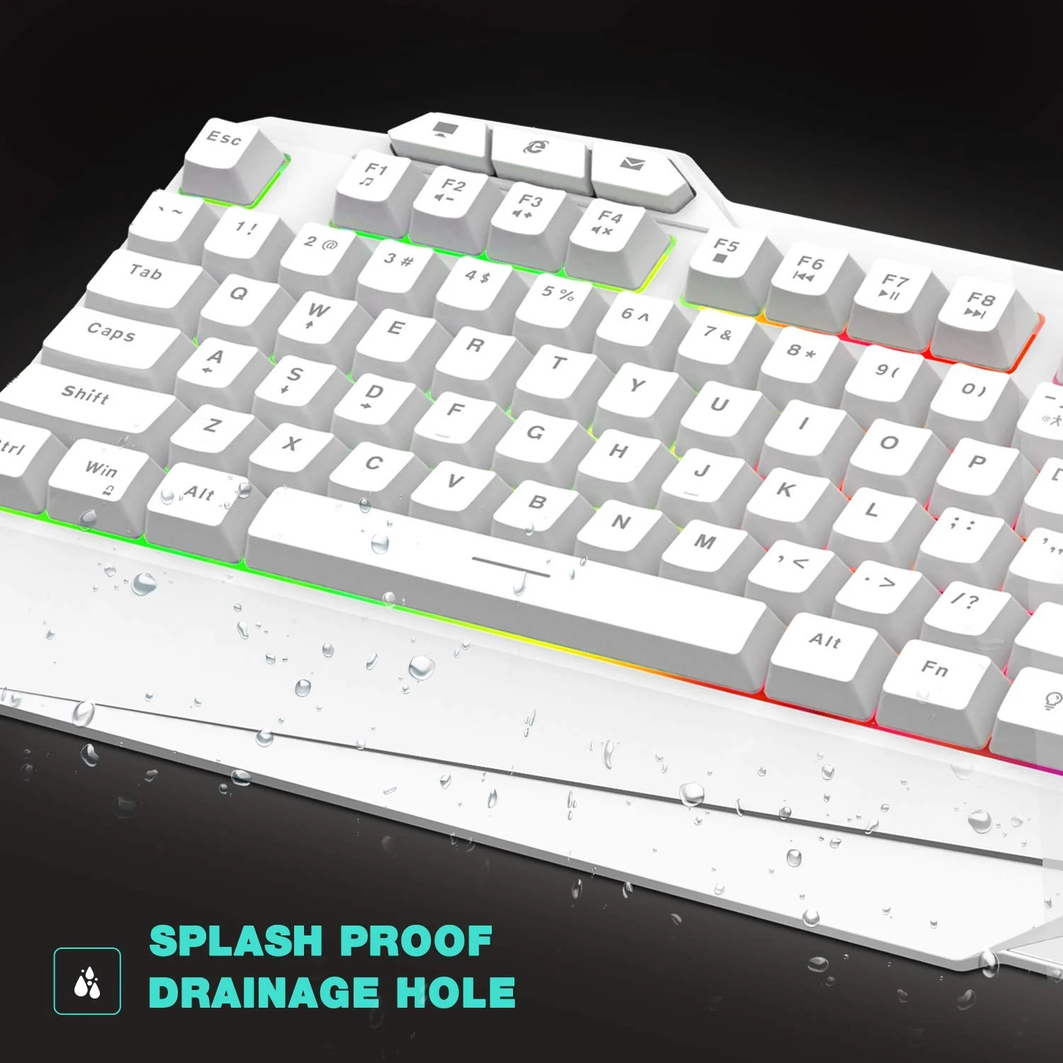 HAVIT HV-KB558CM Gaming Keyboard and Mouse Combo (Rainbow Backlit) - Image 19