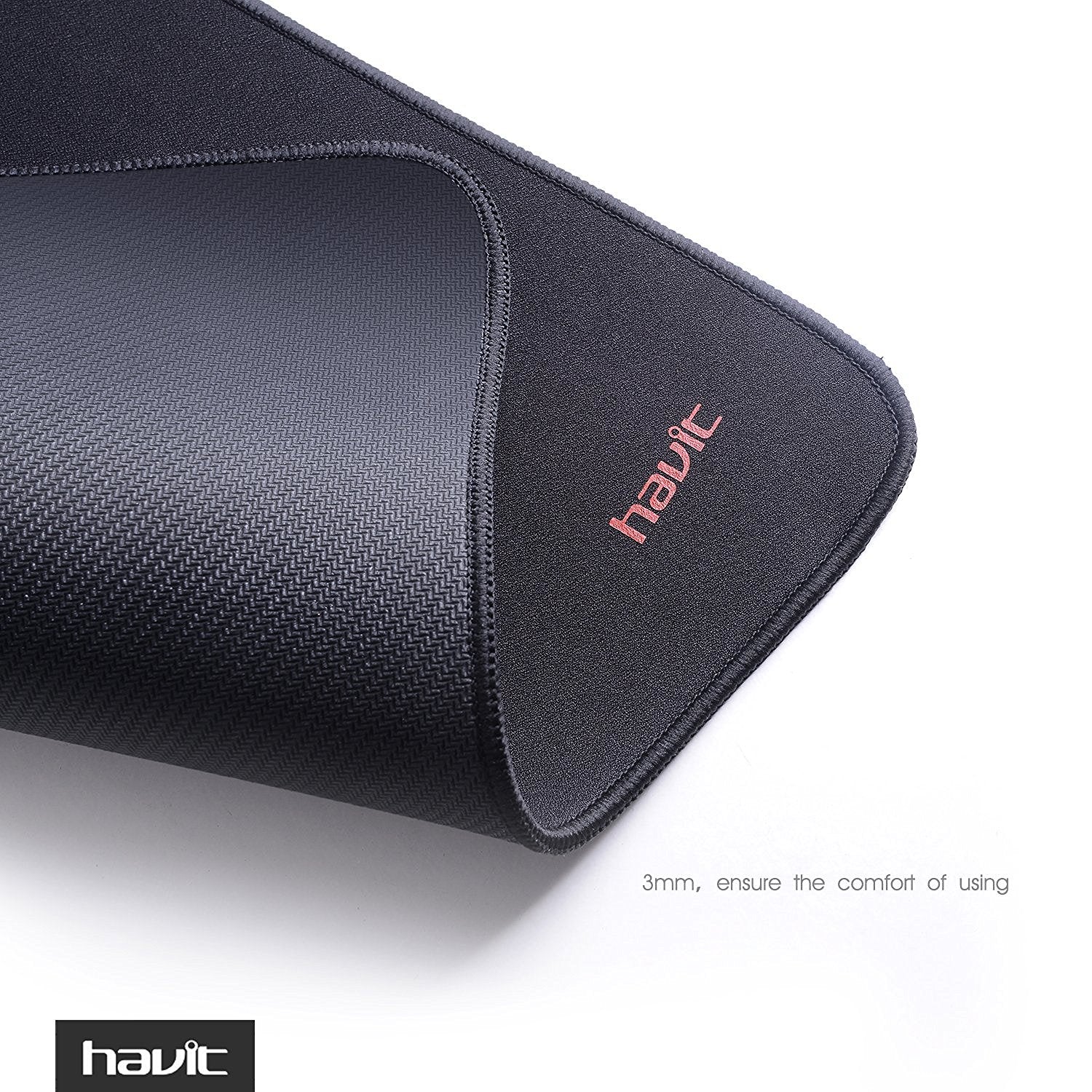 HAVIT HV-MP850 Gaming Mouse Pad, Water-Resistant with Non-slip Rubber Base - Image 8