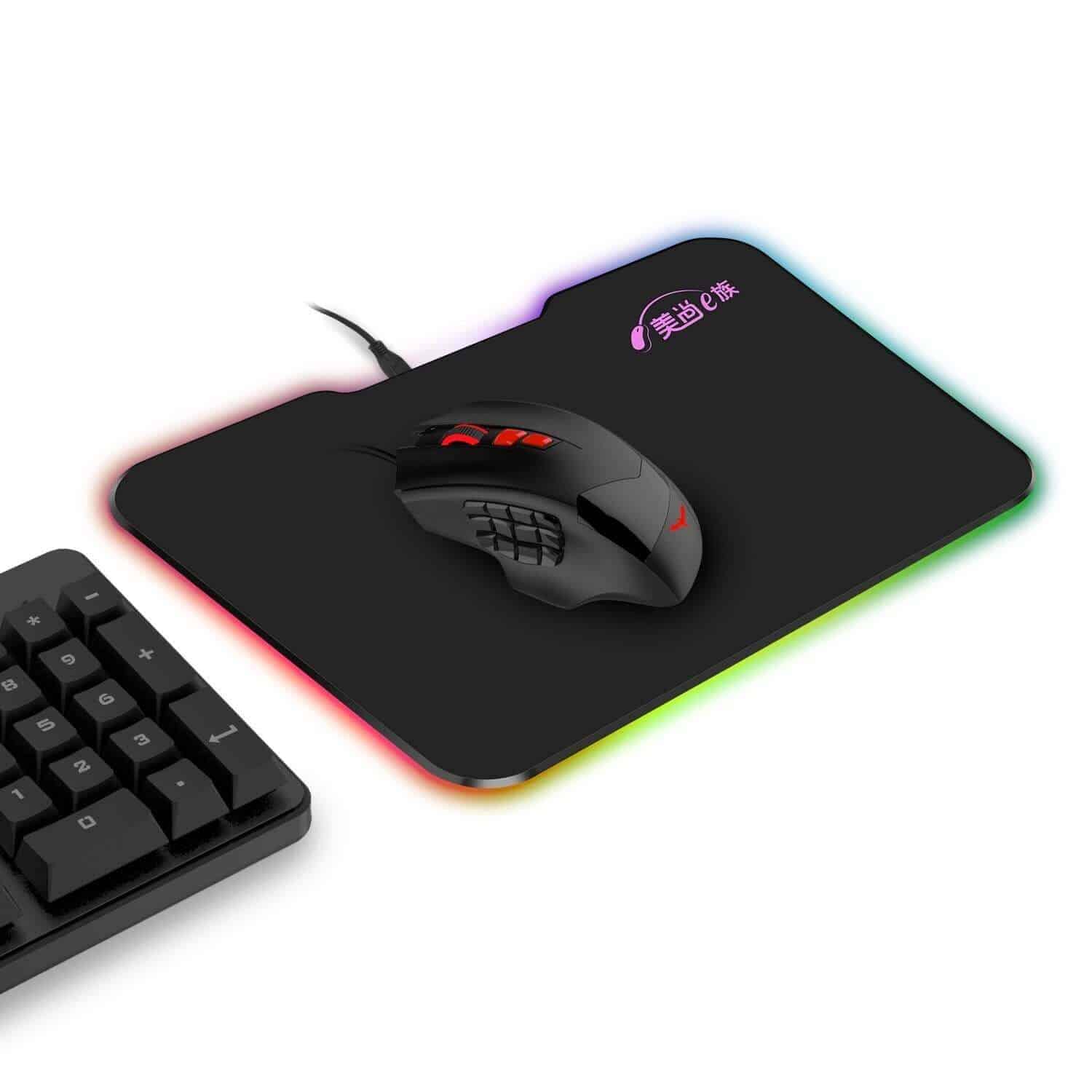 HAVIT HV-MP851 RGB Mouse Pad with 7 Adjustable LED Color Modes - Image 11