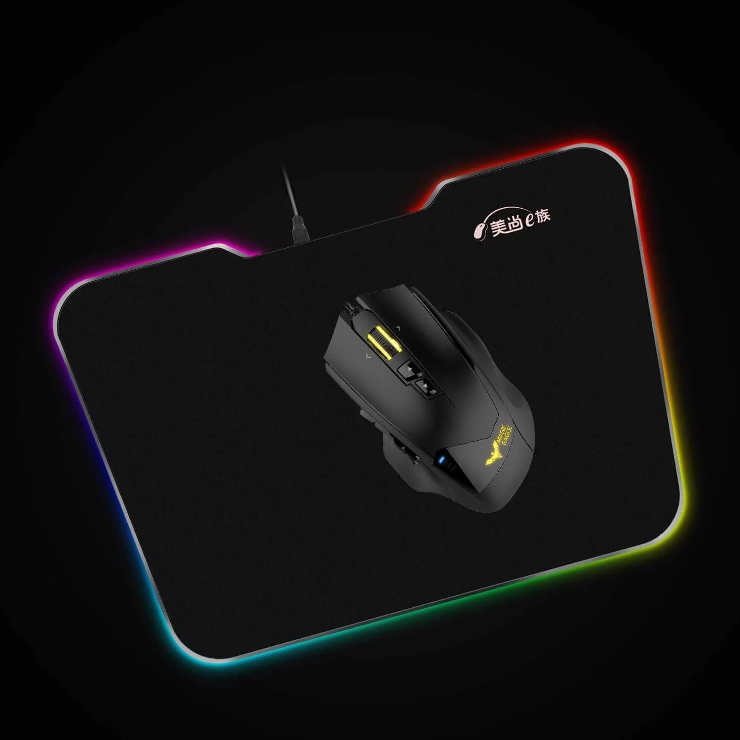 HAVIT HV-MP851 RGB Mouse Pad with 7 Adjustable LED Color Modes - Image 17