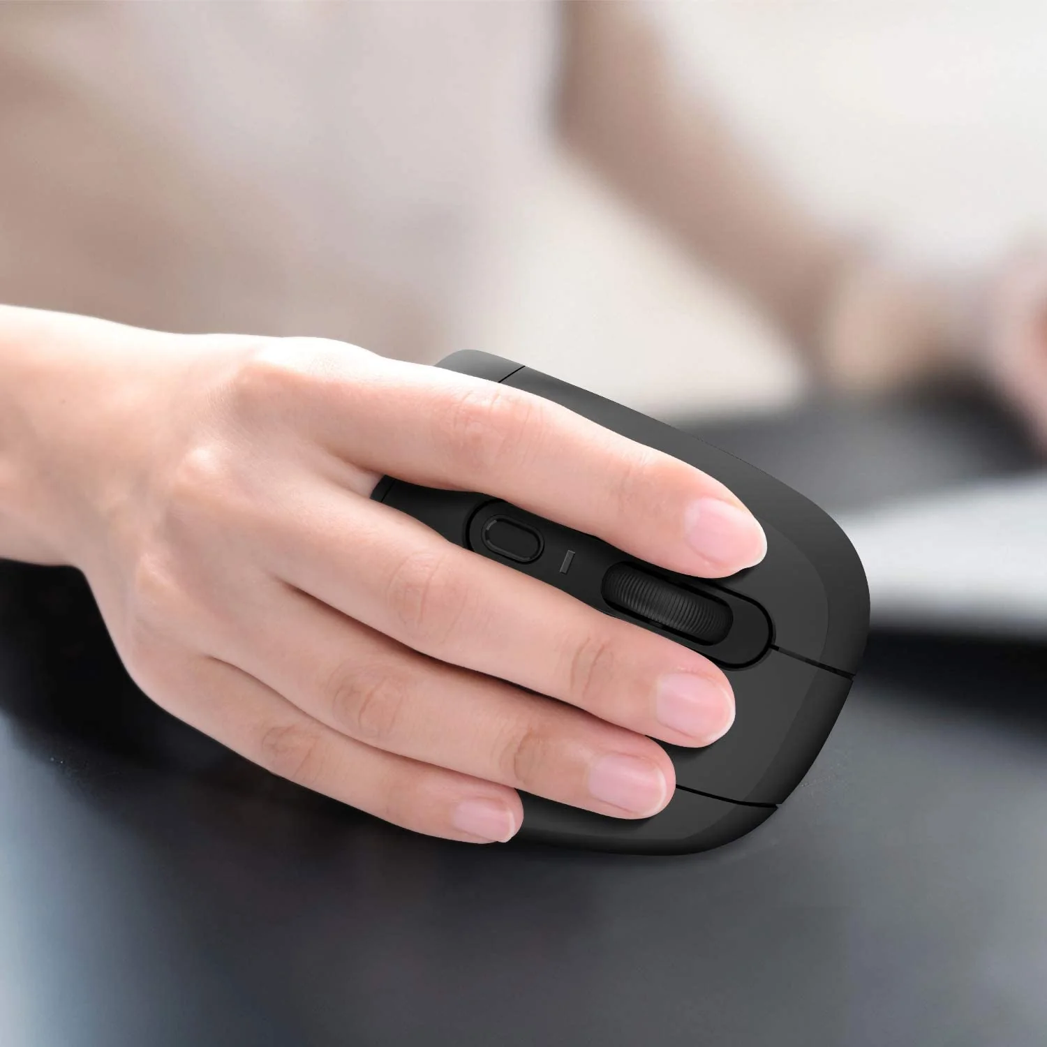 HAVIT HV-MS55GT Wireless Vertical Mouse with Ergonomic Design, Optical - Image 10