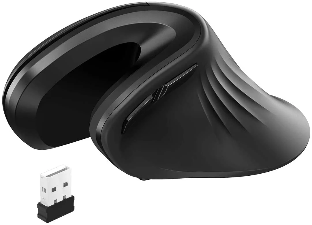 HAVIT HV-MS55GT Wireless Vertical Mouse with Ergonomic Design, Optical - Image 7