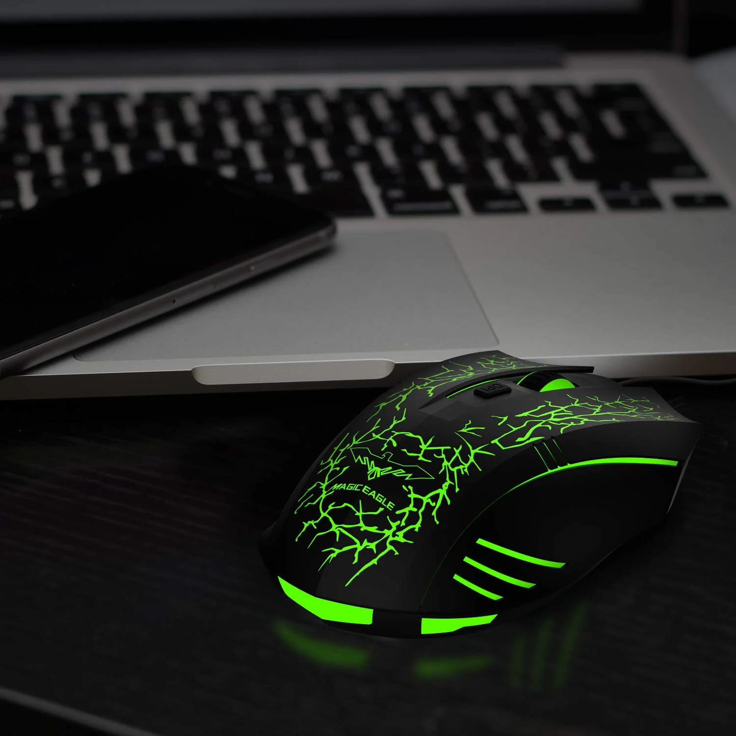 HAVIT HV-MS672 Ergonomic LED Stress-Ease Wired Mouse (Updated Version) - Image 2