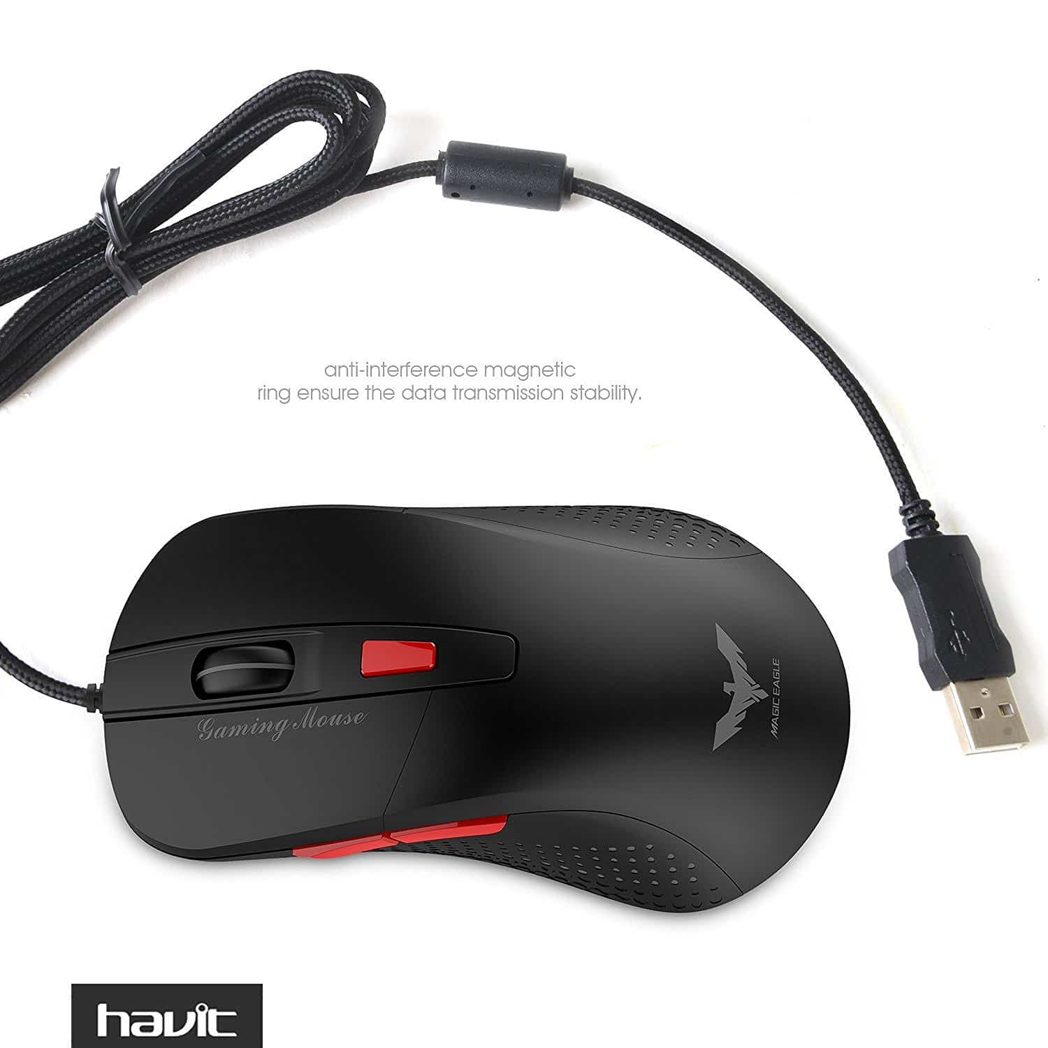 HAVIT HV-MS745 Ergonomic Gaming Mouse with AVAGO 5050, 2800 DPI, 4 LED - Image 9