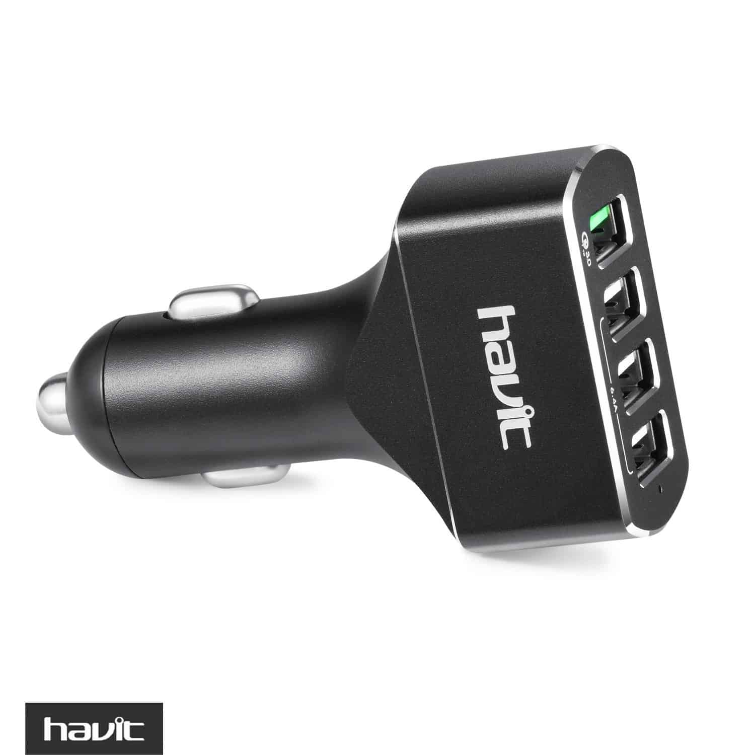 HAVIT HV-UC2034 Quick Charge 3.0 Car Charger, 54W, 4 USB Ports - Image 7