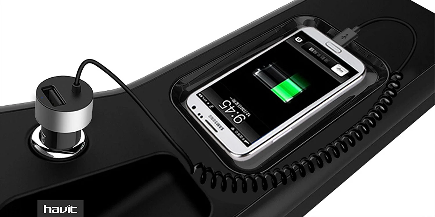 HAVIT HV-UC271 Car Charger Adapter with Coiled Micro USB Universal Cable - Image 7