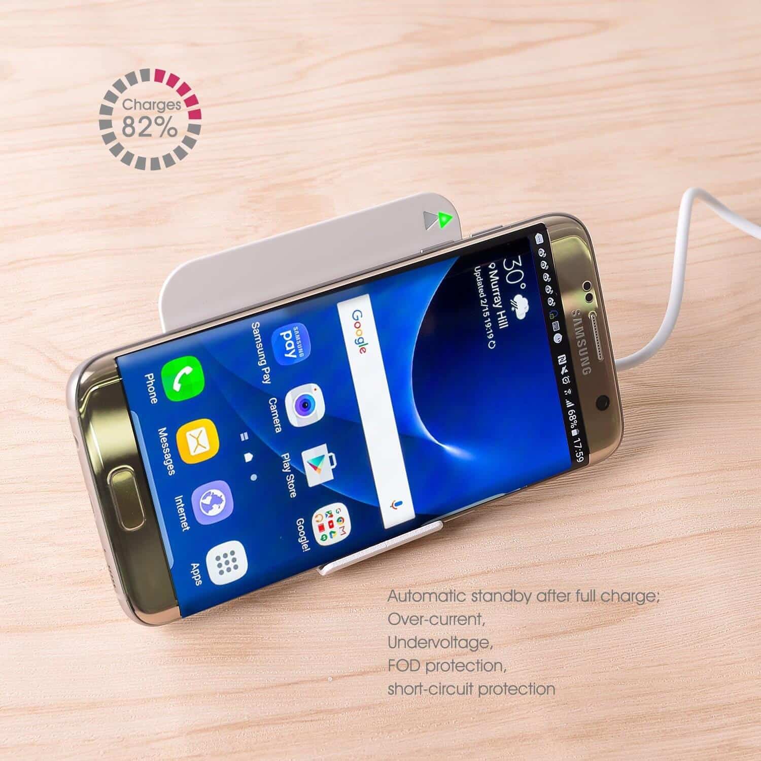 HAVIT HV-WL202 Qi Fast Charge Wireless Charging Pad - Image 10