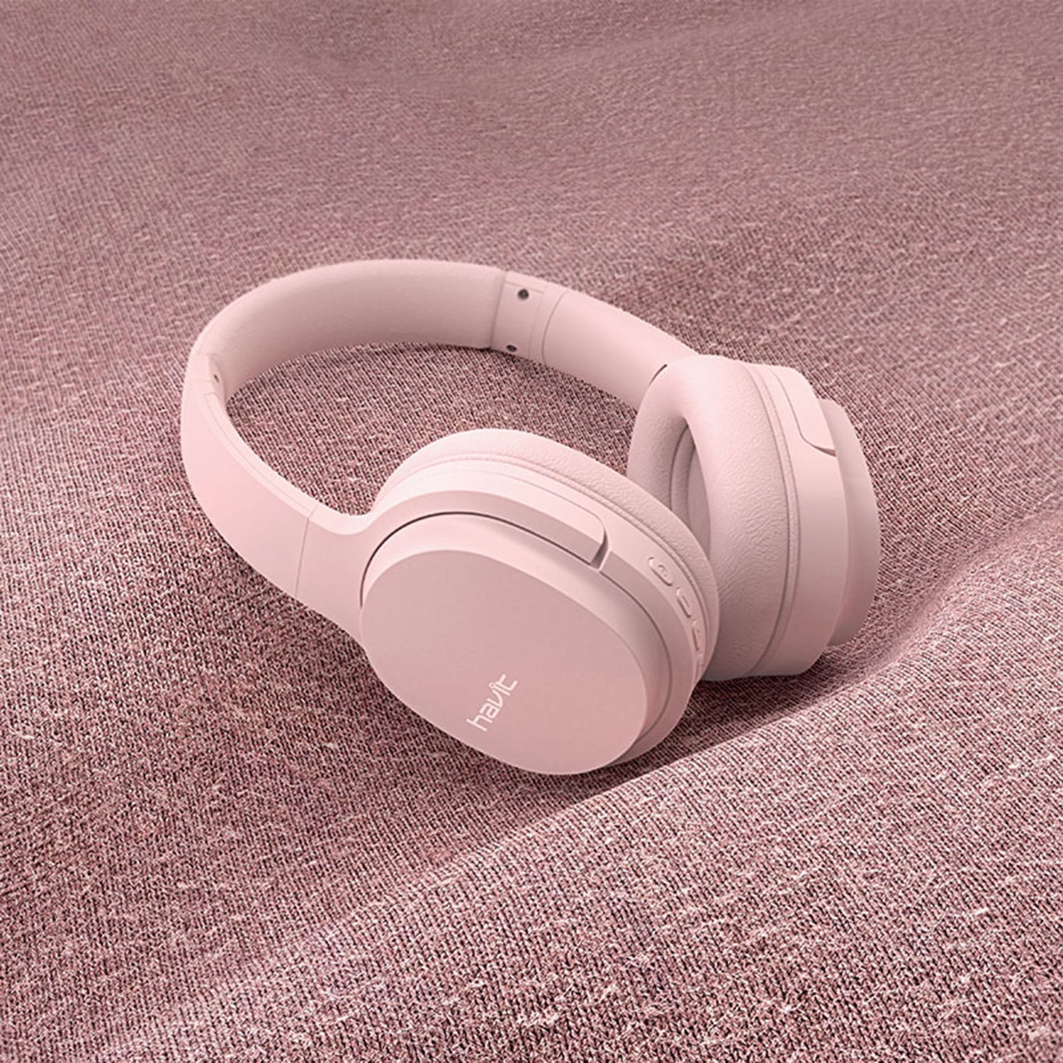 HAVIT I62N Active Noise Cancelling Wireless Bluetooth Headset, Fold Swiveling Earcups & Adjustable Headband - Image 8