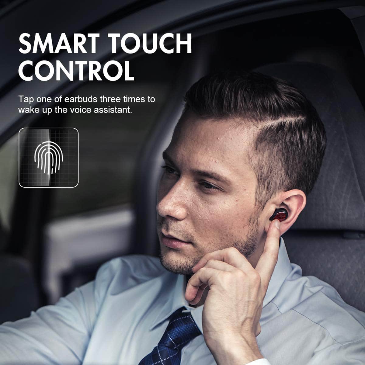HAVIT I95 True Wireless Earbuds with Touch Control - Image 5