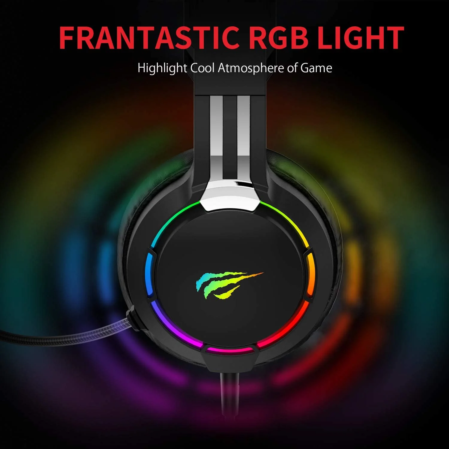 HAVIT HV-KB380L Mechanical Keyboard Mouse & RGB Headset Kit (Upgraded Version) - Image 6