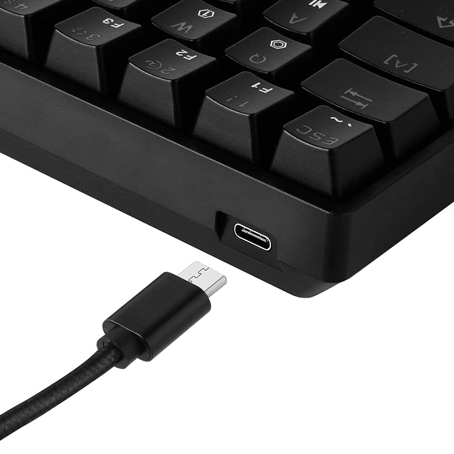 HAVIT KB500L 60% Mechanical Keyboard with Hot Swappable Brown Switch, RGB Compact, Waterproof & Programmable - Image 7