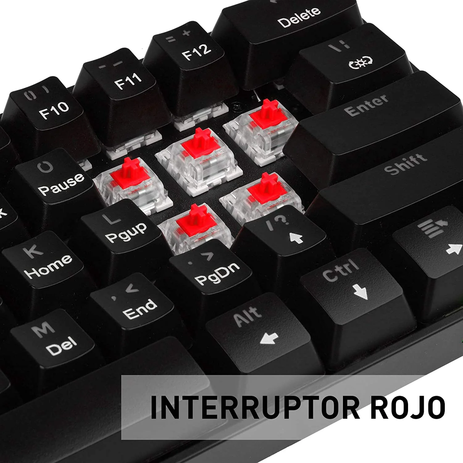 HAVIT KB611CM 60% Mechanical Keyboard & Programmable RGB Mouse Combo - 61 Keys Wired Type-C Backlit - Image 12