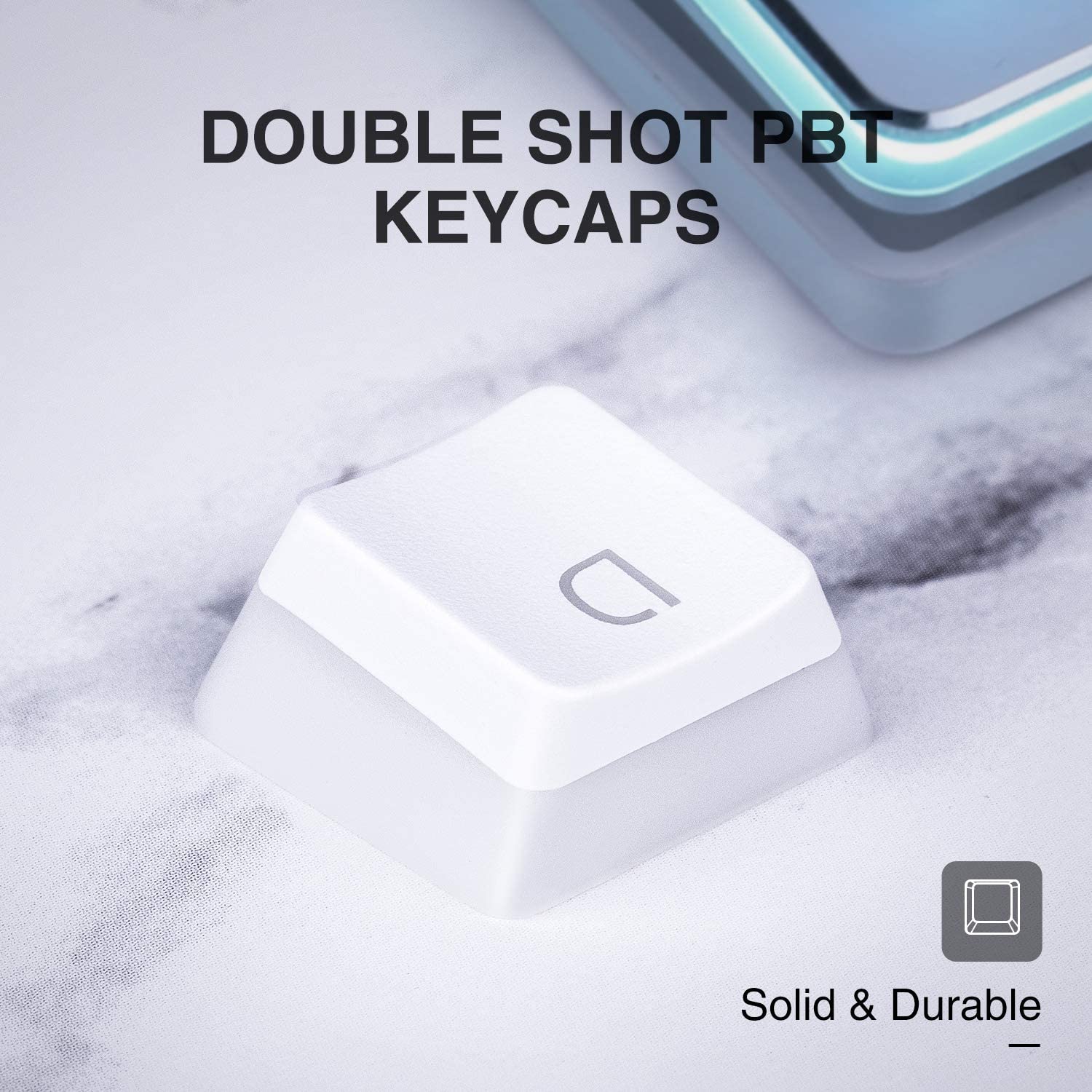 HAVIT KC22 PBT Keycaps with Puller - Pudding, Double Shot, for Cherry MX / Outemu Mechanical Keyboards - Image 13