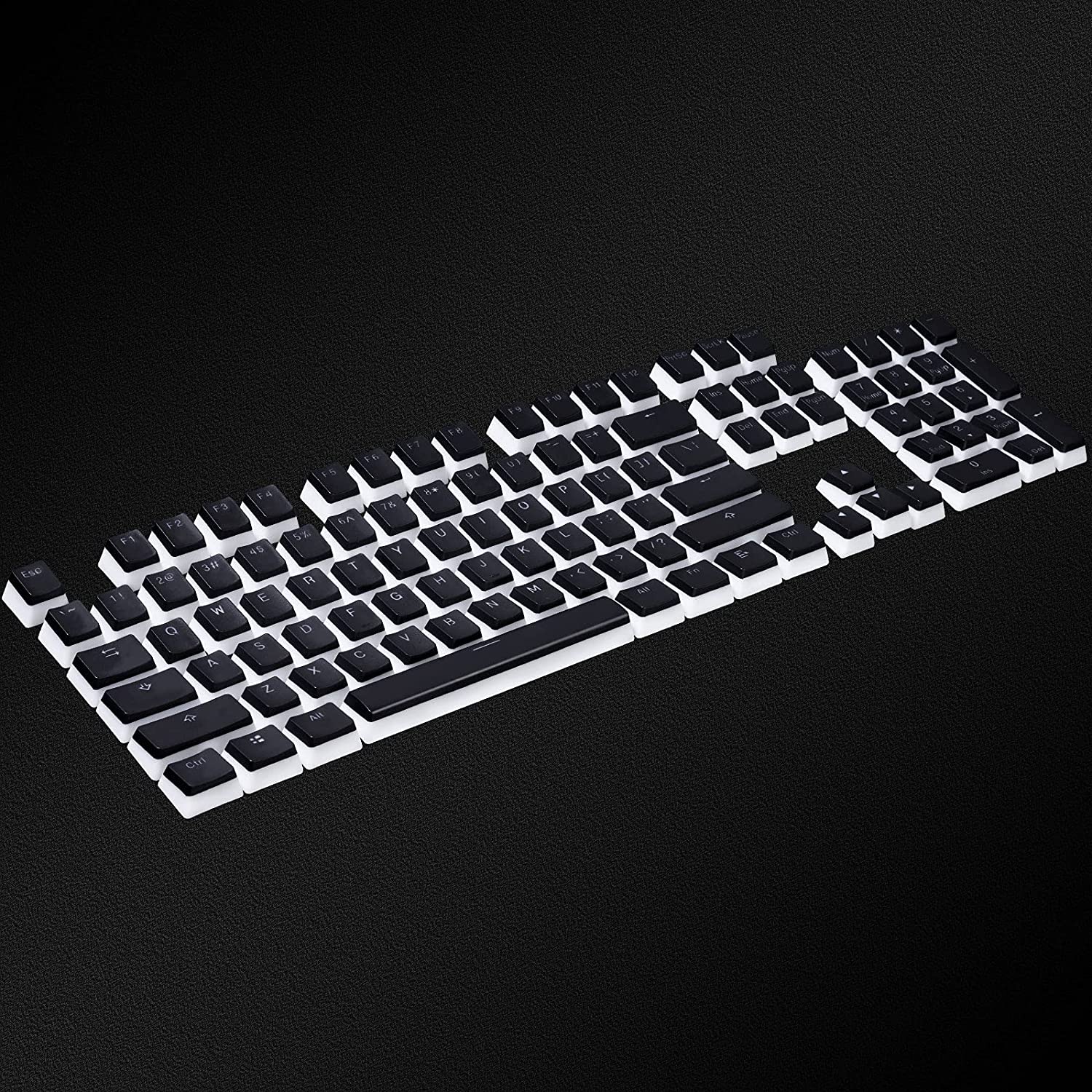 HAVIT KC22 PBT Keycaps with Puller - Pudding, Double Shot, for Cherry MX / Outemu Mechanical Keyboards - Image 7