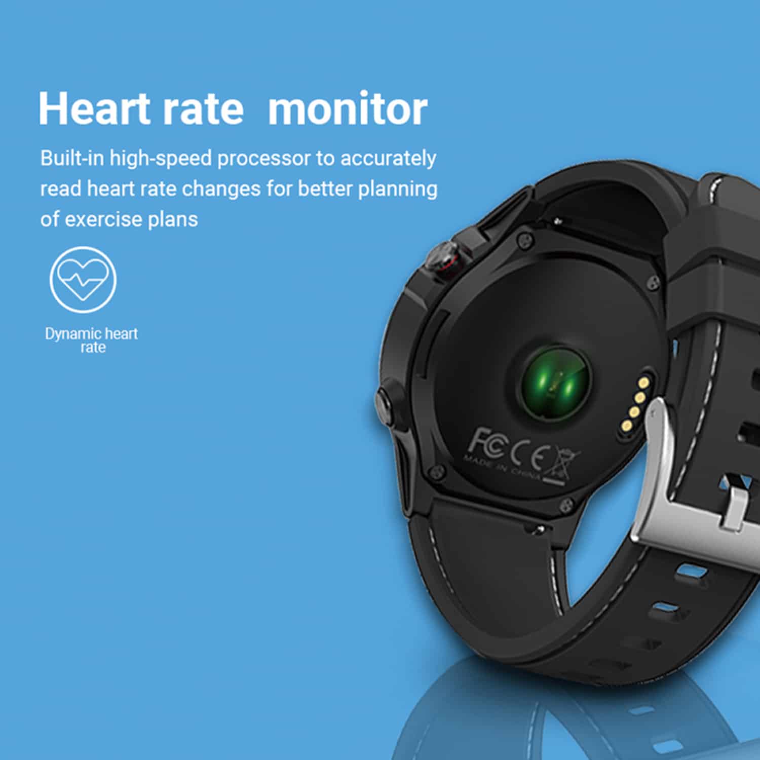 HAVIT M9001C GPS Smart Watch, IP68 Waterproof, Multi-Motion Modes - Image 8