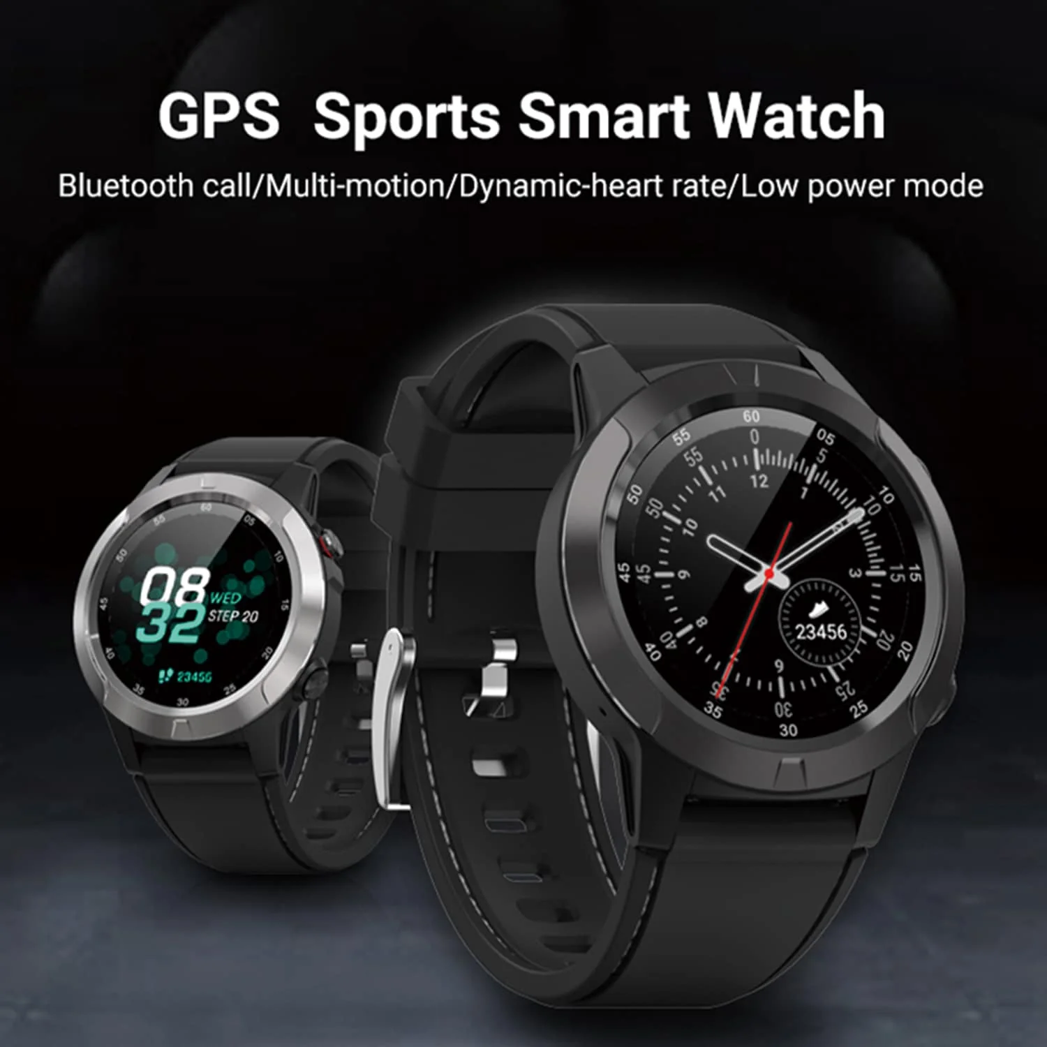 HAVIT M9001C GPS Smart Watch, IP68 Waterproof, Multi-Motion Modes - Image 9