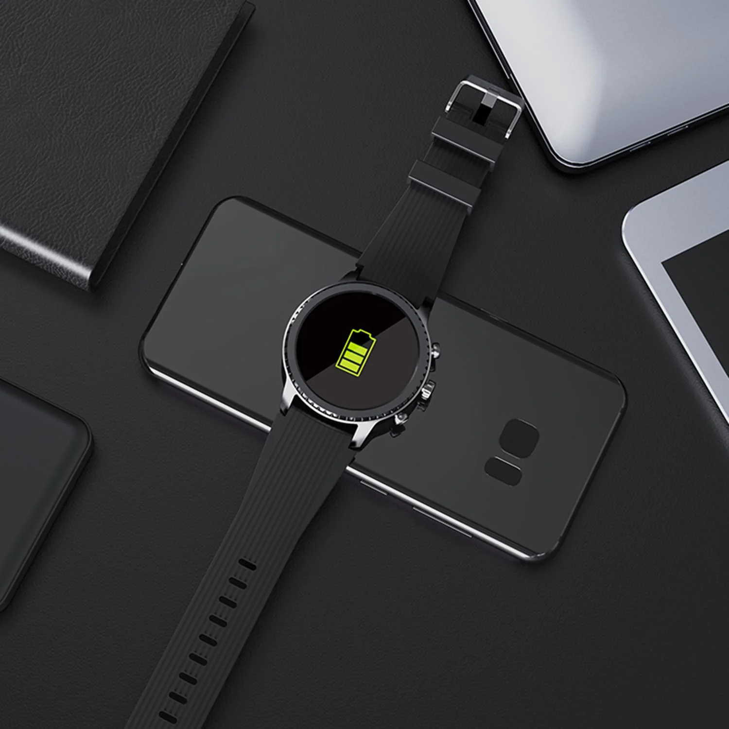 HAVIT M9005W Smart Watch with QI Wireless Charging & 5ATM Waterproof - Image 8