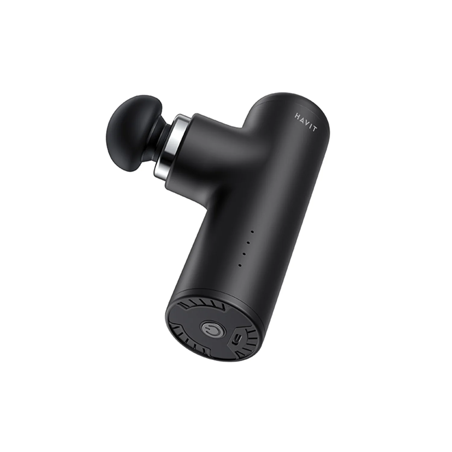 HAVIT MG1501 Mini Massage Gun for Athletes Home Gym Office Workout Pain Relief, 4 Massage Heads - Image 5