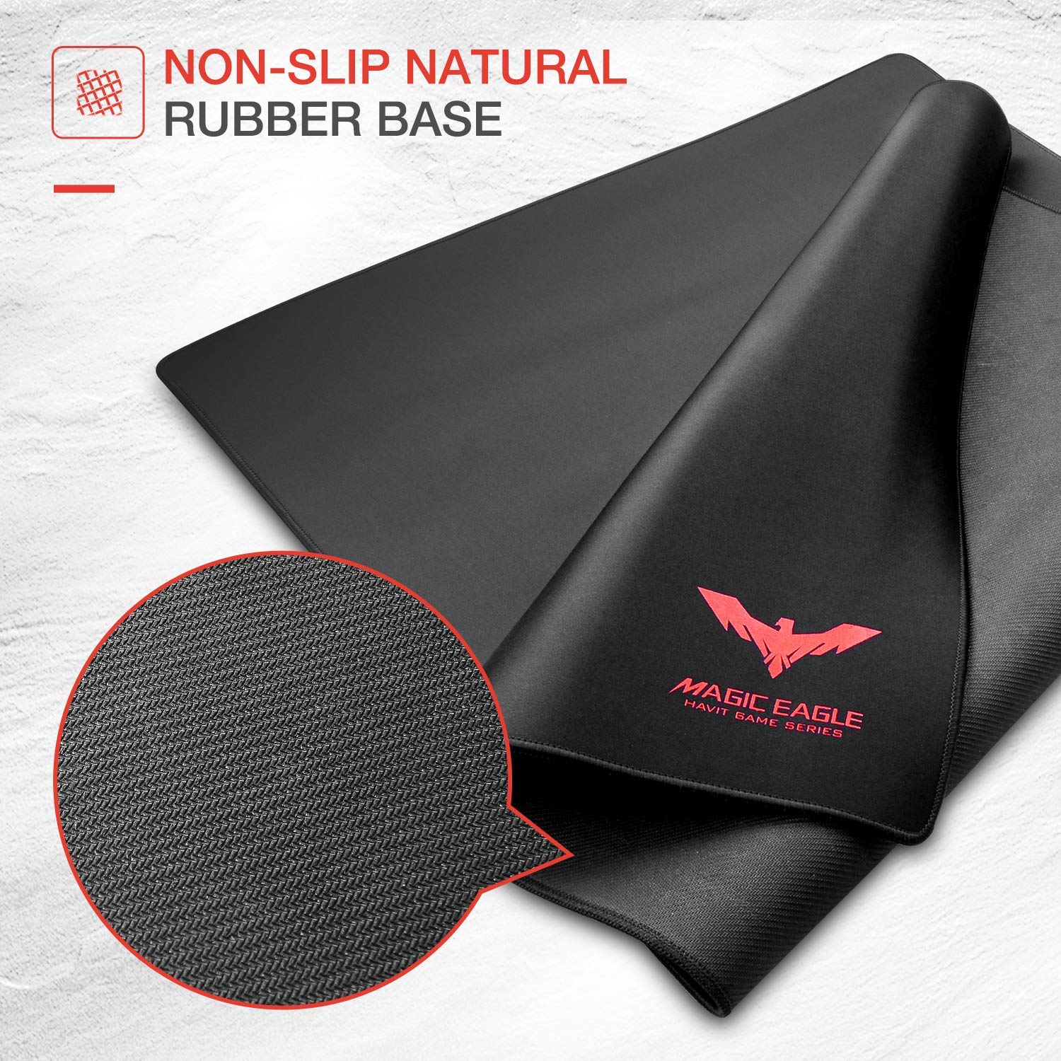 HAVIT MP857 Large Mouse Pad / Mat with Water Resistant & Non-Slip Rubber Base - Image 3
