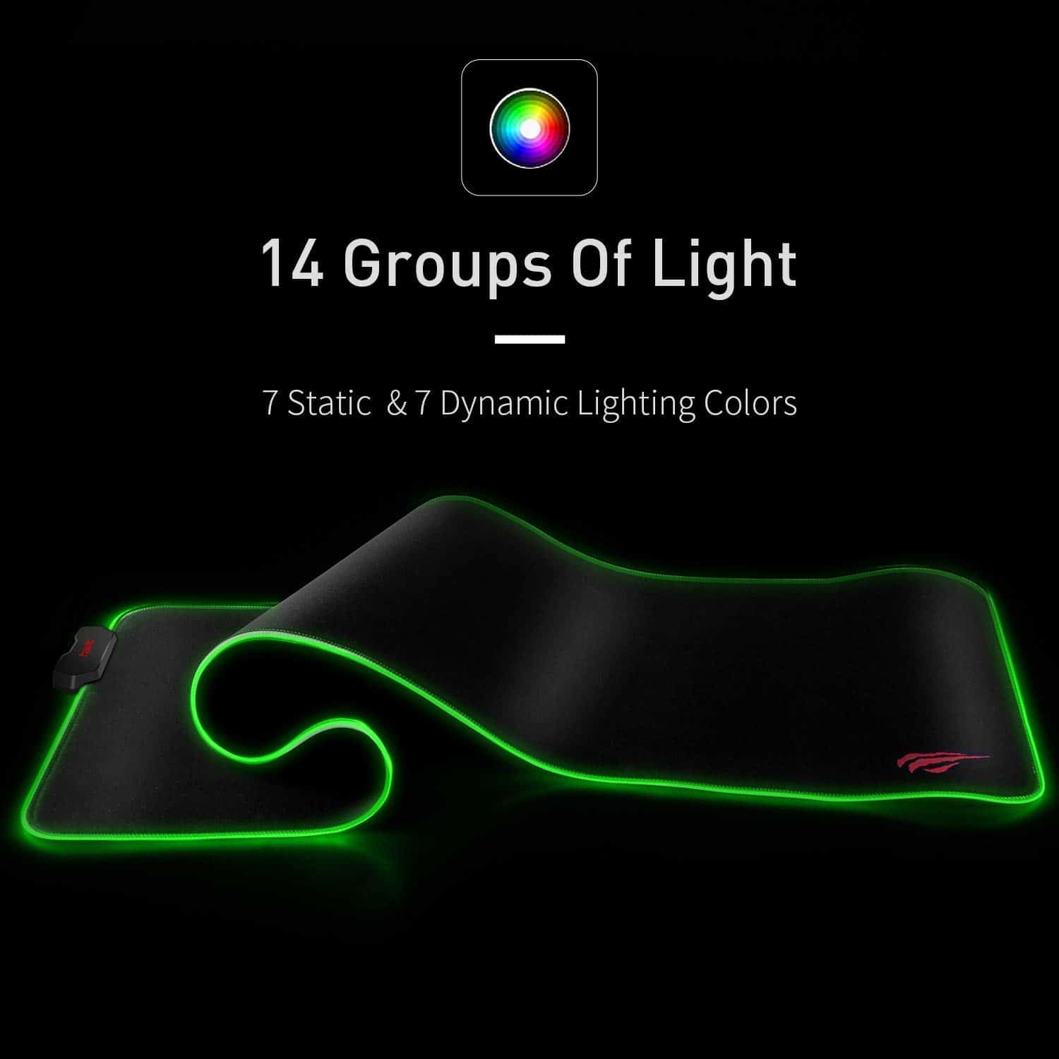 HAVIT MP858 RGB Extended Mouse Pad - Image 2