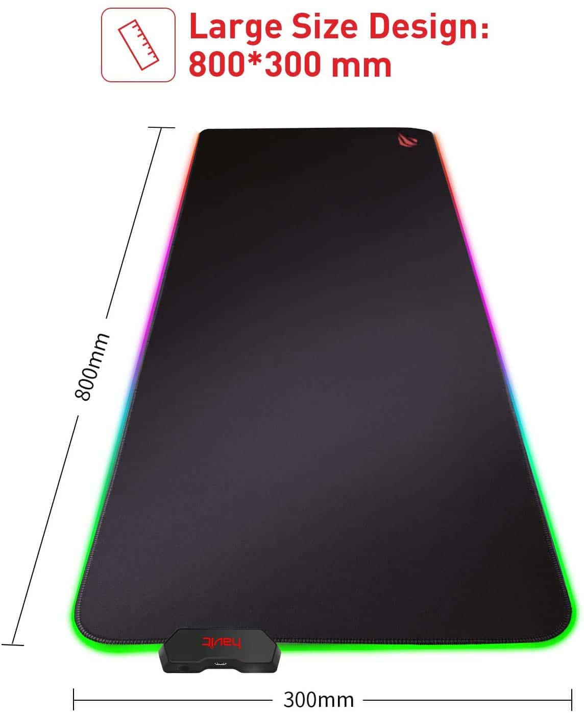HAVIT MP858 RGB Extended Mouse Pad - Image 8
