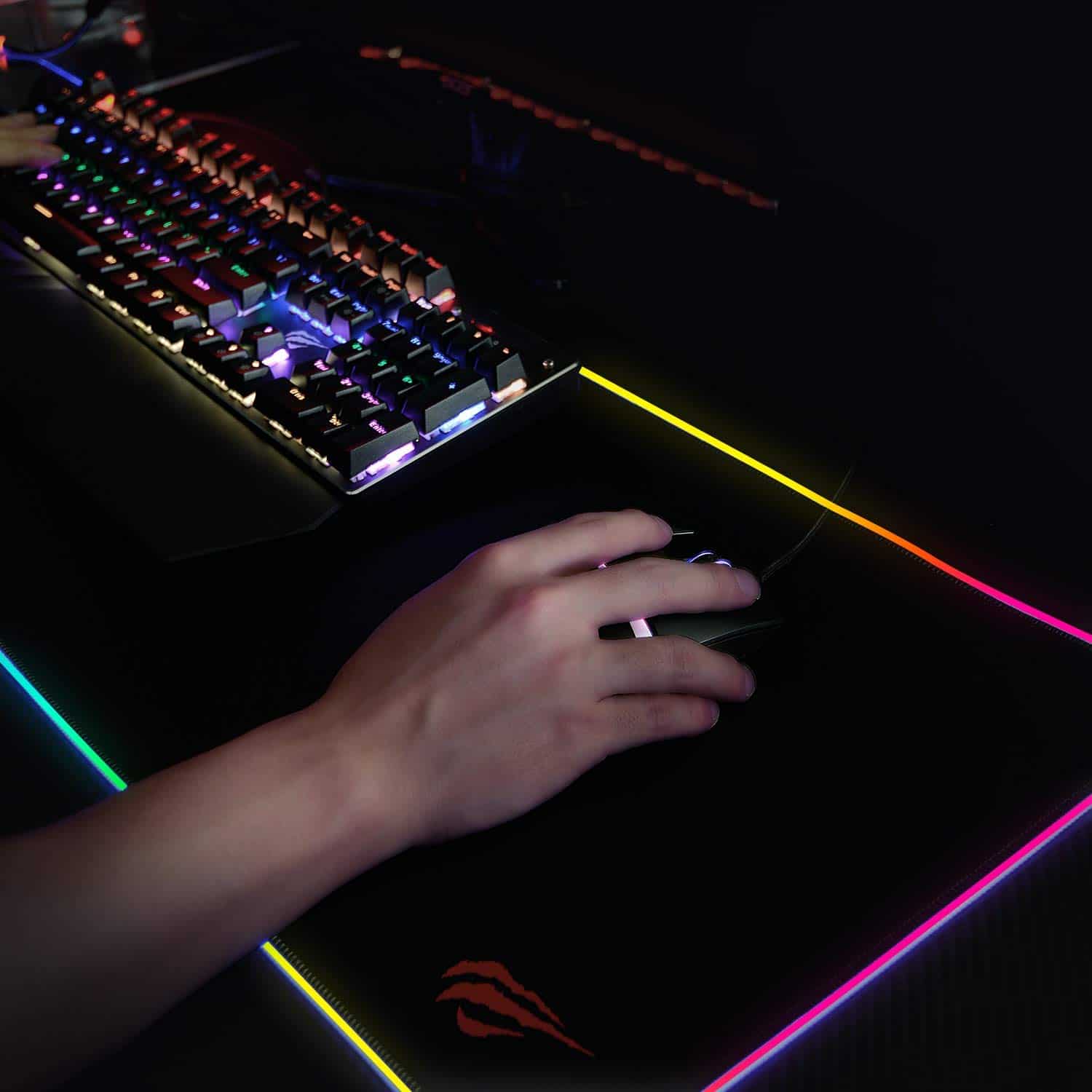 HAVIT MP858 RGB Extended Mouse Pad - Image 9
