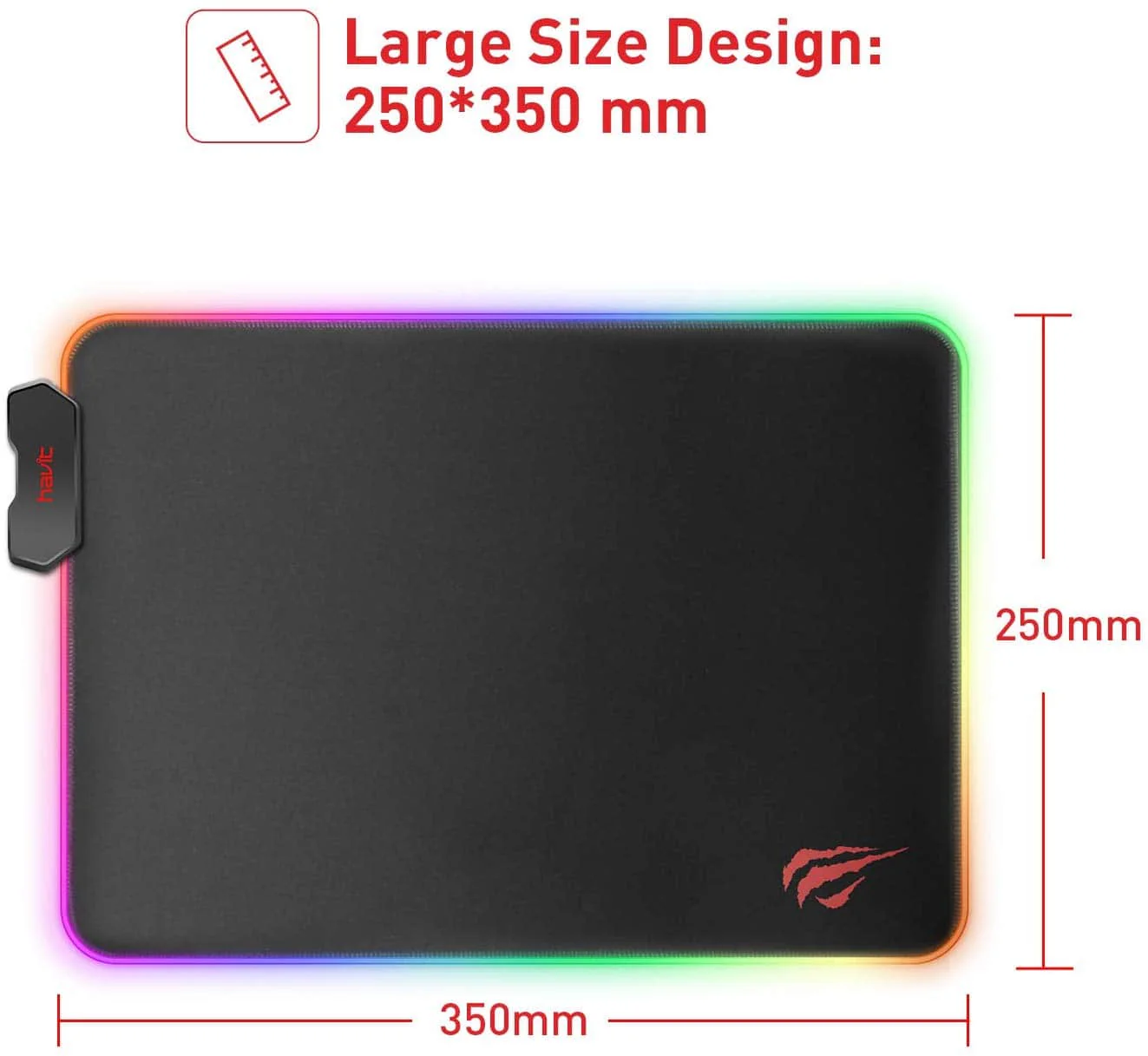 HAVIT MP902 RGB Mouse Pad - Image 9