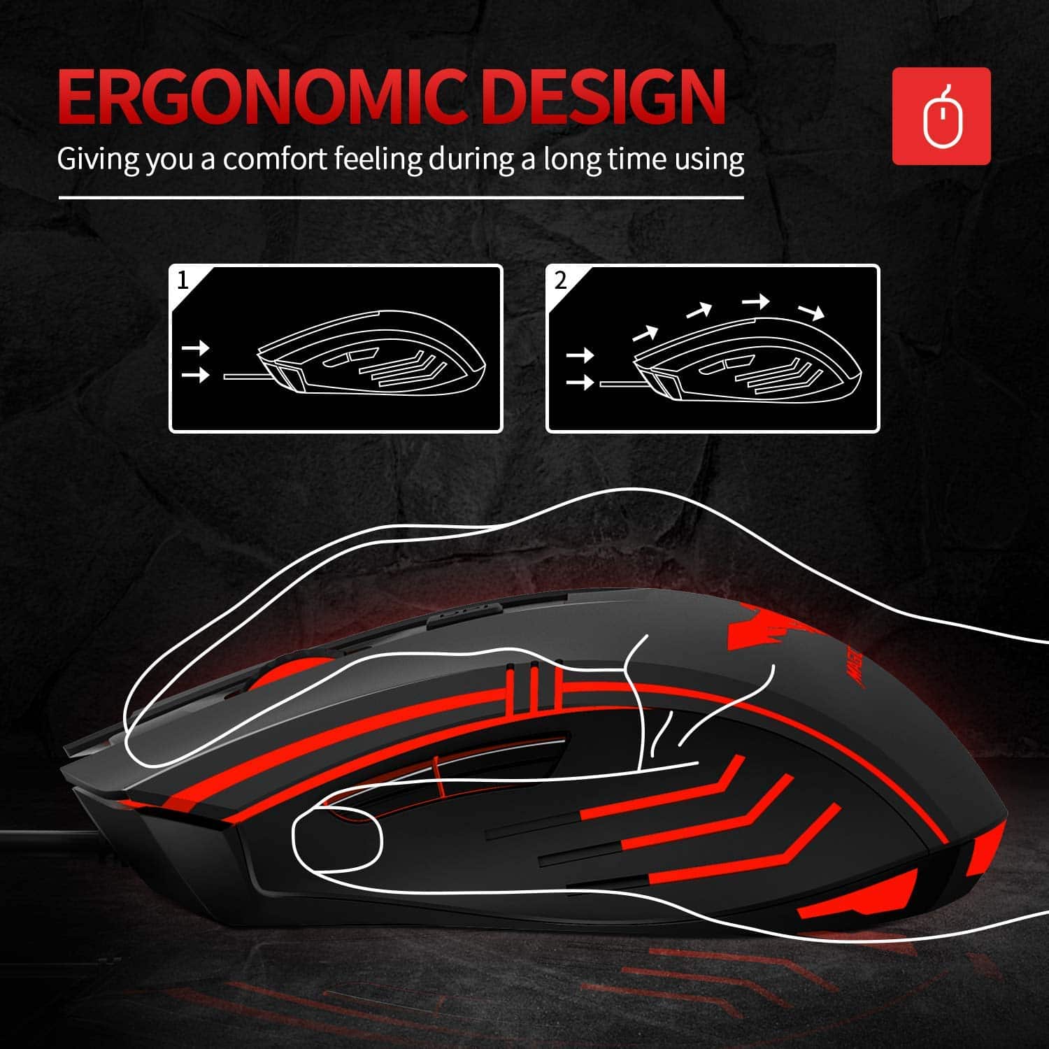 HAVIT MS672 RGB Gaming Mouse - Image 6